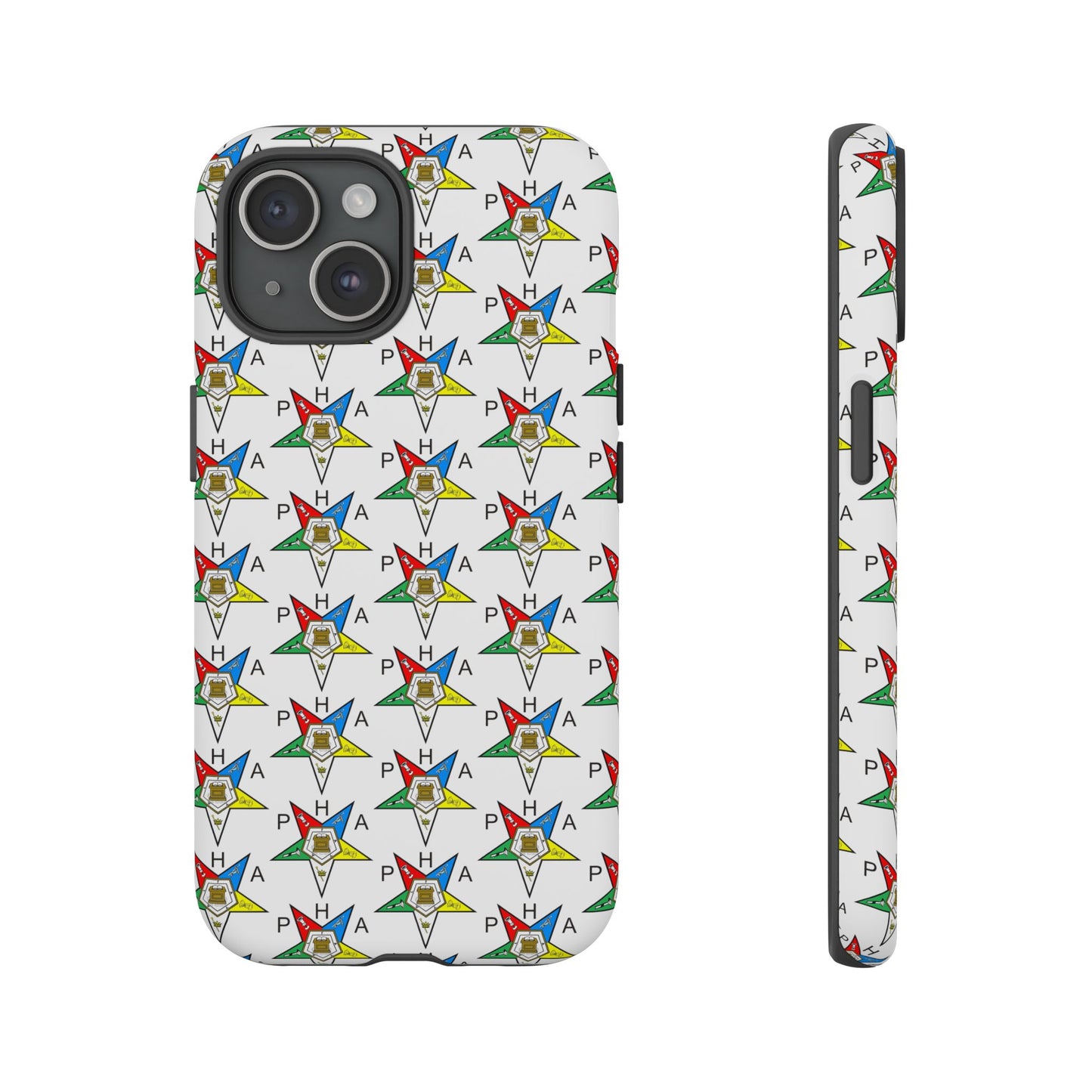 Colorful Phone Case for Tough Cases Lovers, Customizable Phone Accessories, Unique Gift, Durable Phone Cover, Fun Patterned Case