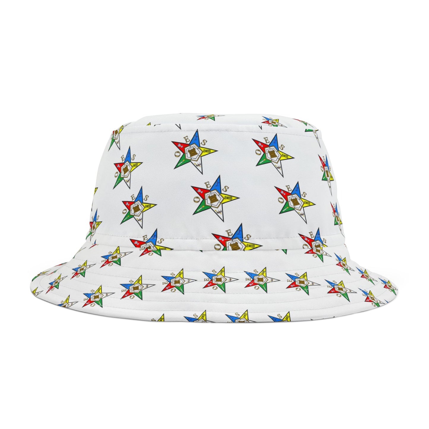 Colorful Star Pattern Bucket Hat, Summer Hat, Festival Accessory, Beach Wear, Gift for Him & Her, Fashion Headwear