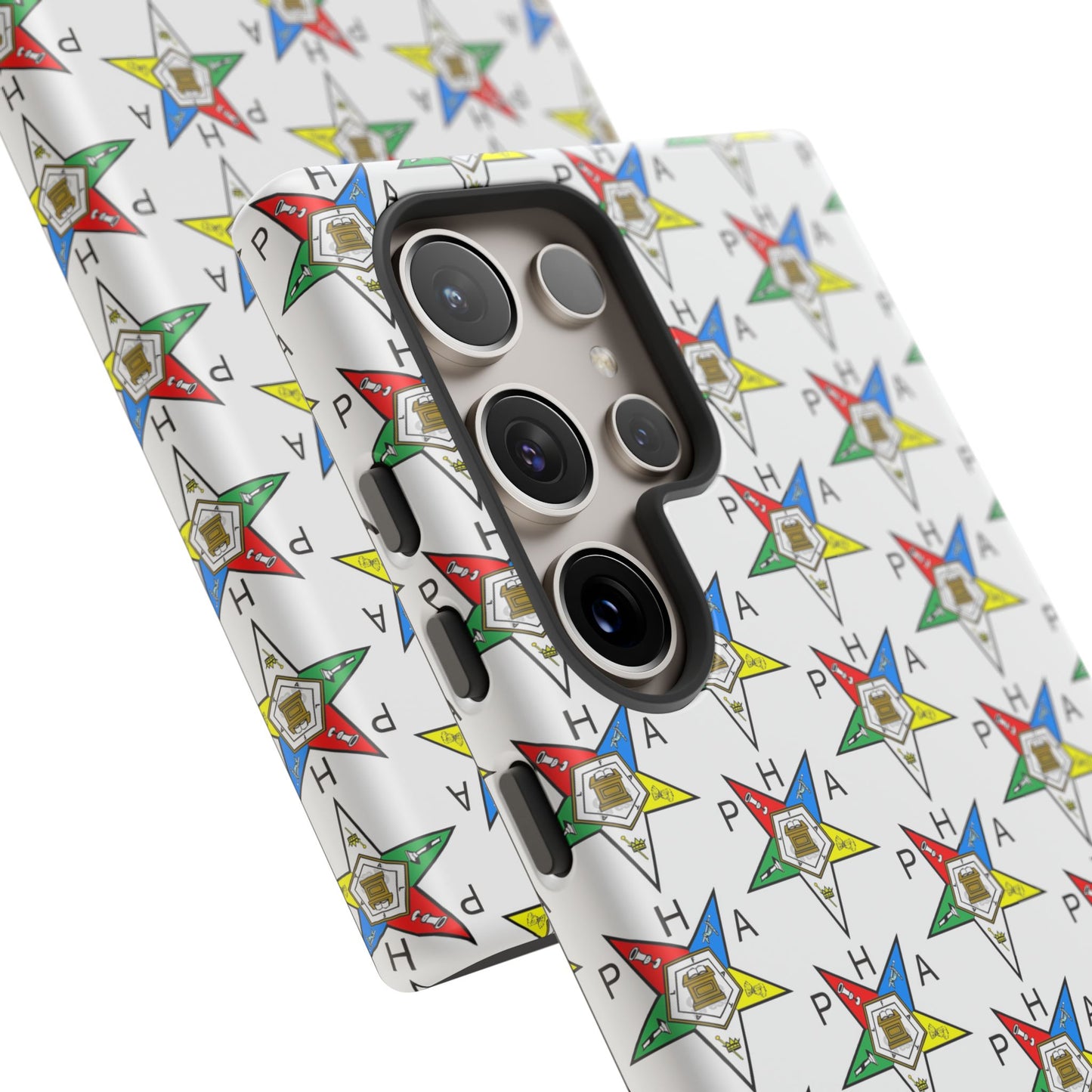 Colorful Phone Case for Tough Cases Lovers, Customizable Phone Accessories, Unique Gift, Durable Phone Cover, Fun Patterned Case