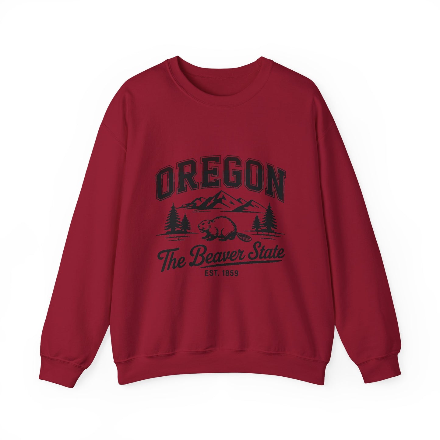 Oregon Adventure Sweatshirt - Cozy State Pride Crewneck, Great for Gifts, Travel, Fall, and Outdoor Lovers, Unisex Casual Wear
