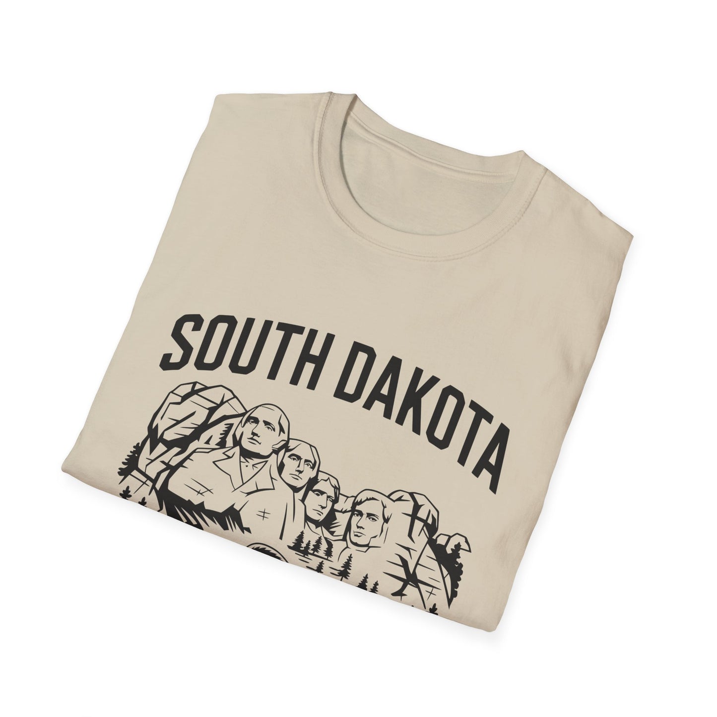 South Dakota Vintage T-Shirt, Unisex Graphic Tee, Midwest Souvenir Shirt, State Pride Apparel, Travel Gift for Him and Her