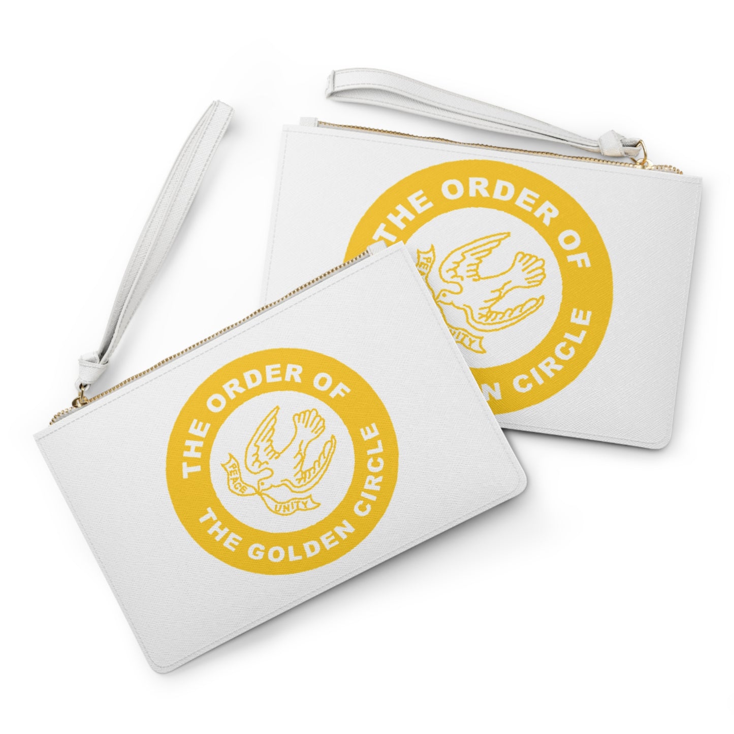 Golden Circle Clutch Bag