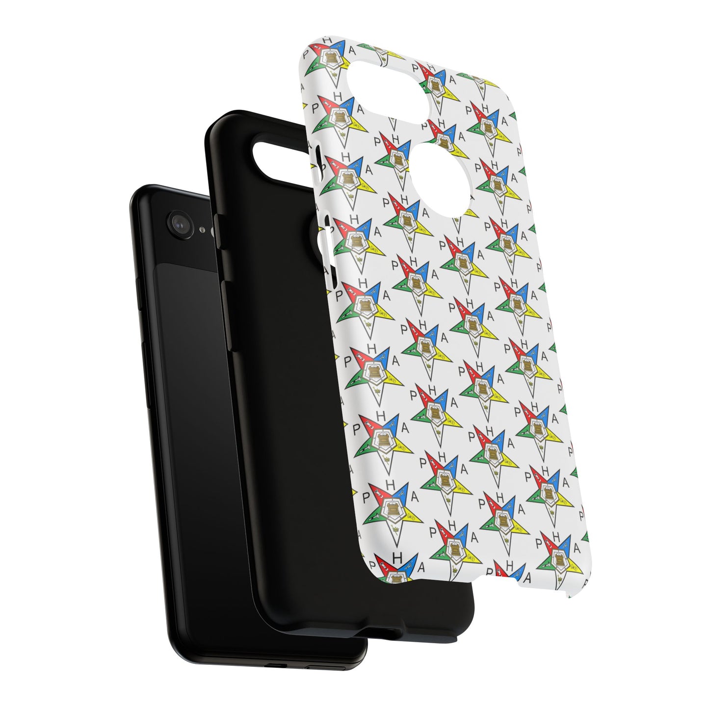 Colorful Phone Case for Tough Cases Lovers, Customizable Phone Accessories, Unique Gift, Durable Phone Cover, Fun Patterned Case