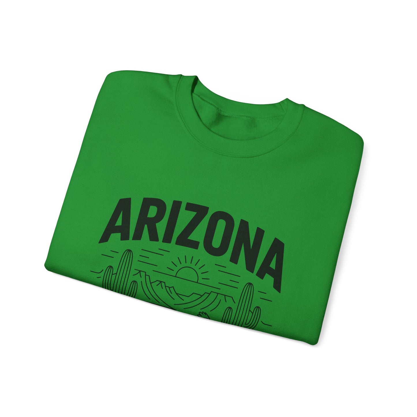 Arizona Crewneck Sweatshirt | Vintage State Apparel, Gift for Travelers, Southwest Style, Unisex Fashion, Cozy Outfit