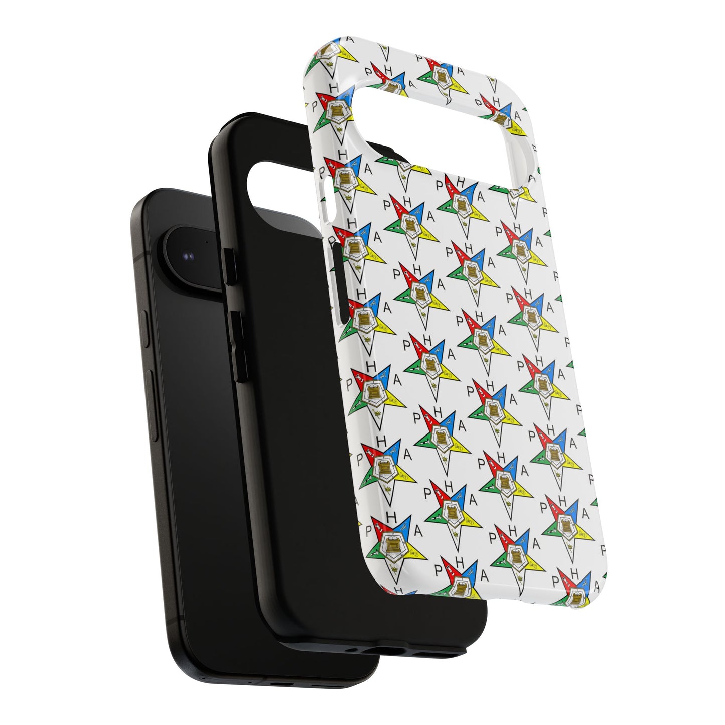 Colorful Phone Case for Tough Cases Lovers, Customizable Phone Accessories, Unique Gift, Durable Phone Cover, Fun Patterned Case
