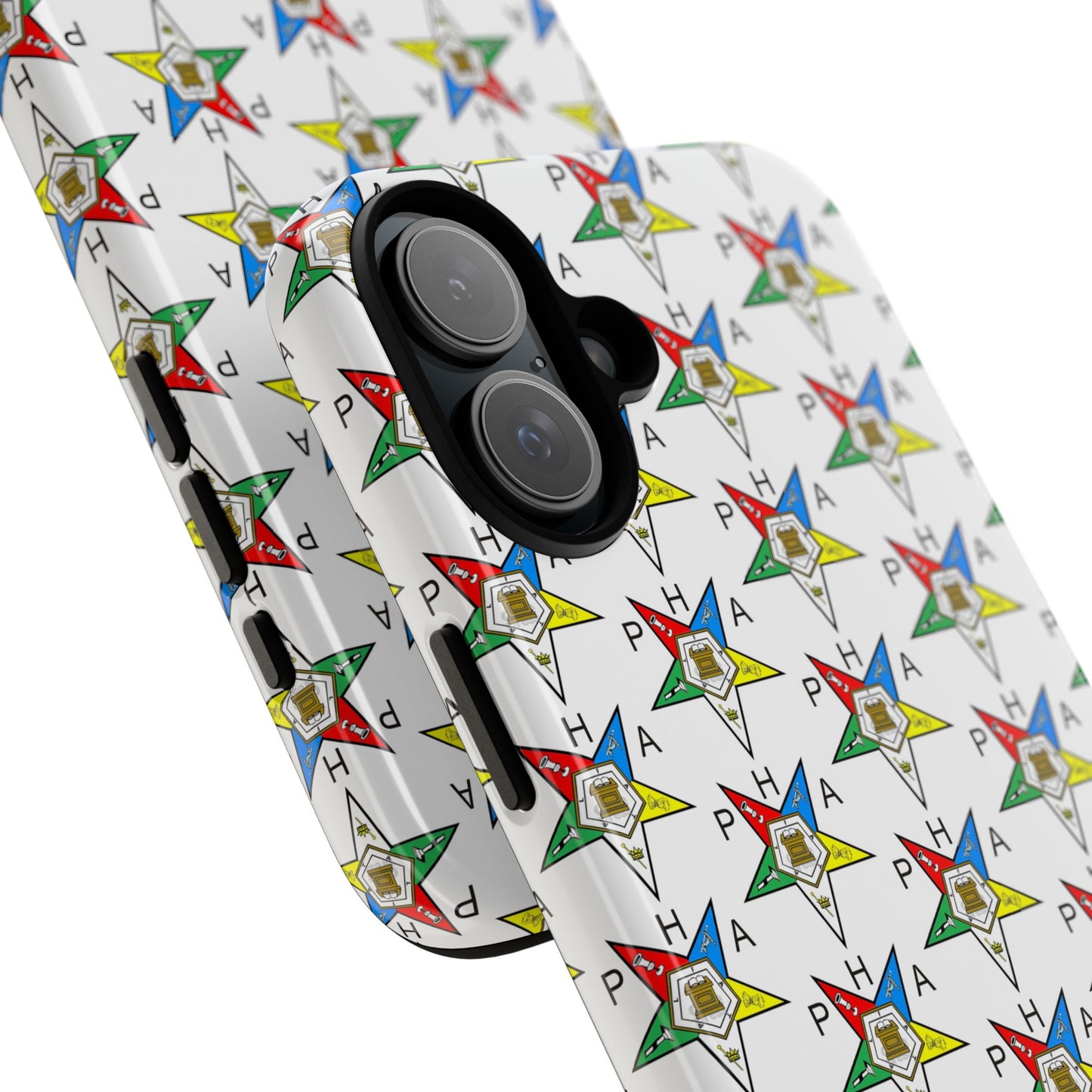 Colorful Phone Case for Tough Cases Lovers, Customizable Phone Accessories, Unique Gift, Durable Phone Cover, Fun Patterned Case