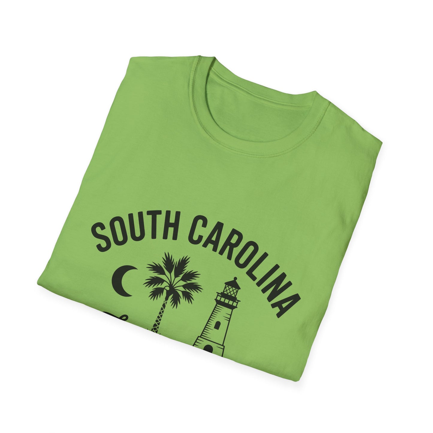 South Carolina Palmetto State T-Shirt, Cool State Pride Tee, Unisex Graphic Shirt, Vacation Souvenir Top, Gifts for Travelers