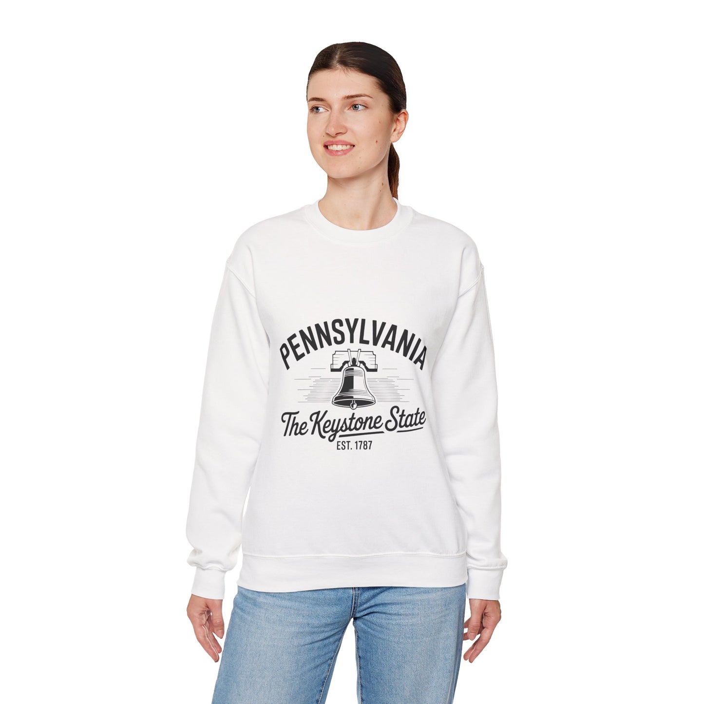 Pennsylvania Crewneck Sweatshirt, Cozy State Pride Apparel, Unisex Sweatshirt, Perfect for Gift Giving, Casual Outfit