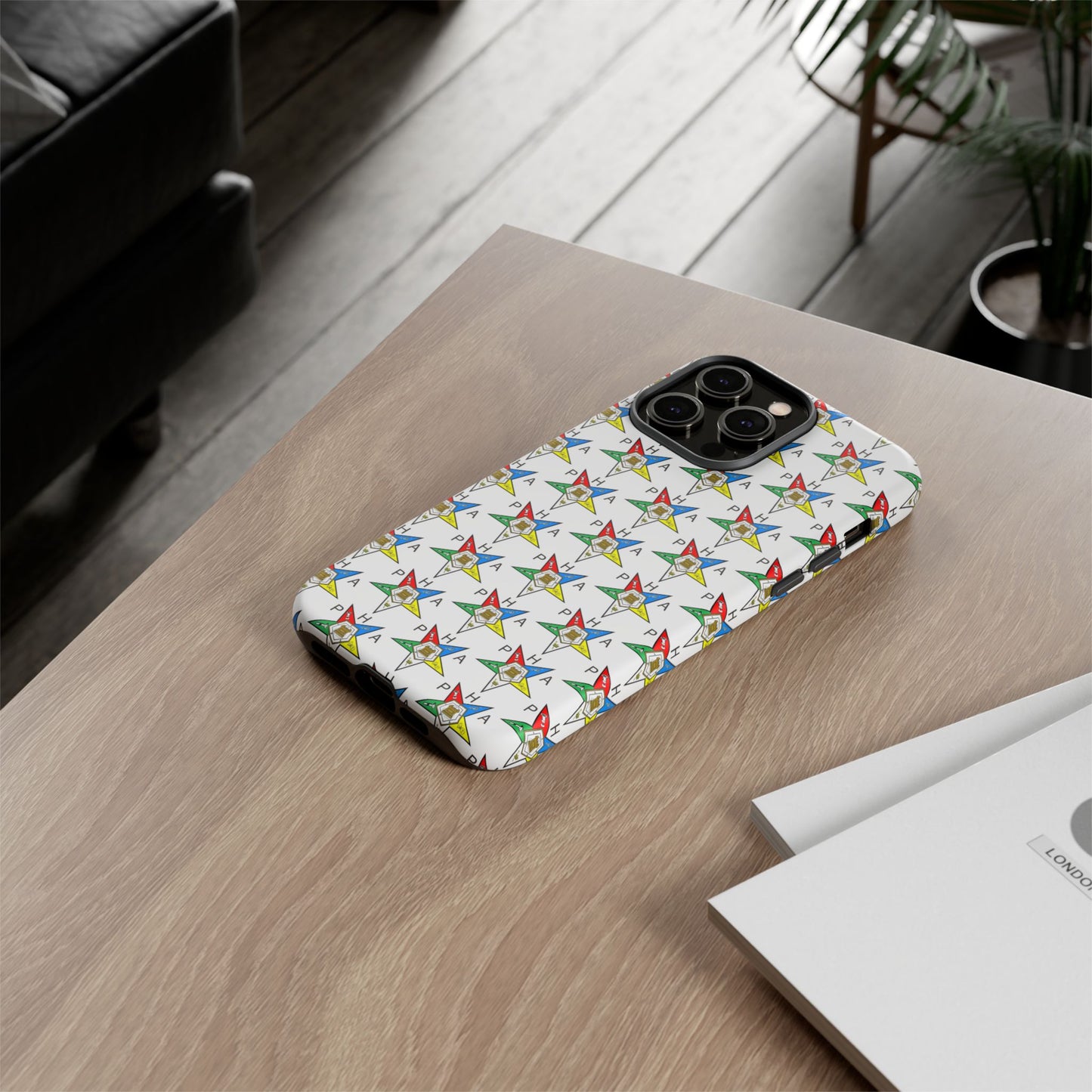 Colorful Phone Case for Tough Cases Lovers, Customizable Phone Accessories, Unique Gift, Durable Phone Cover, Fun Patterned Case