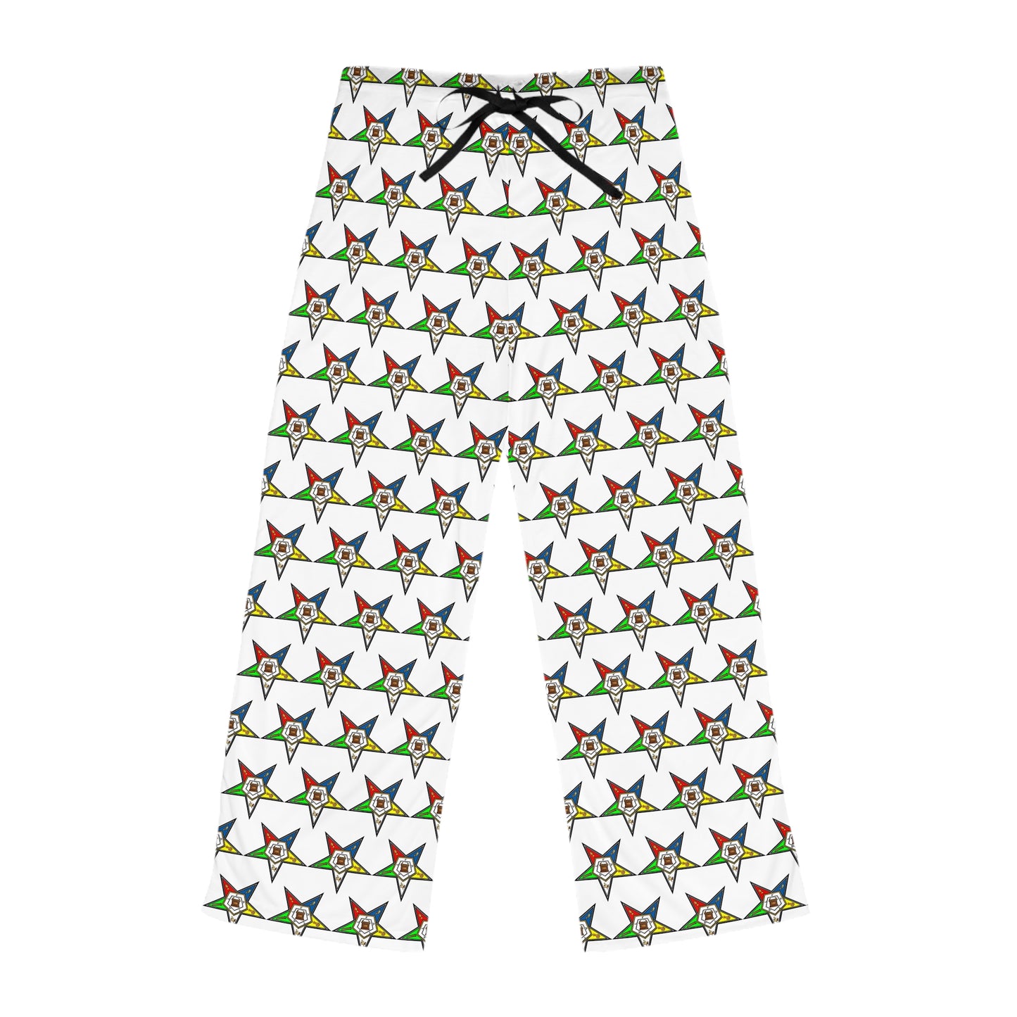 Whimsical Star Print Women's Pajama Pants, Comfortable Lounge Wear, Cozy Sleepwear, Gift for Her, Festive Homewear