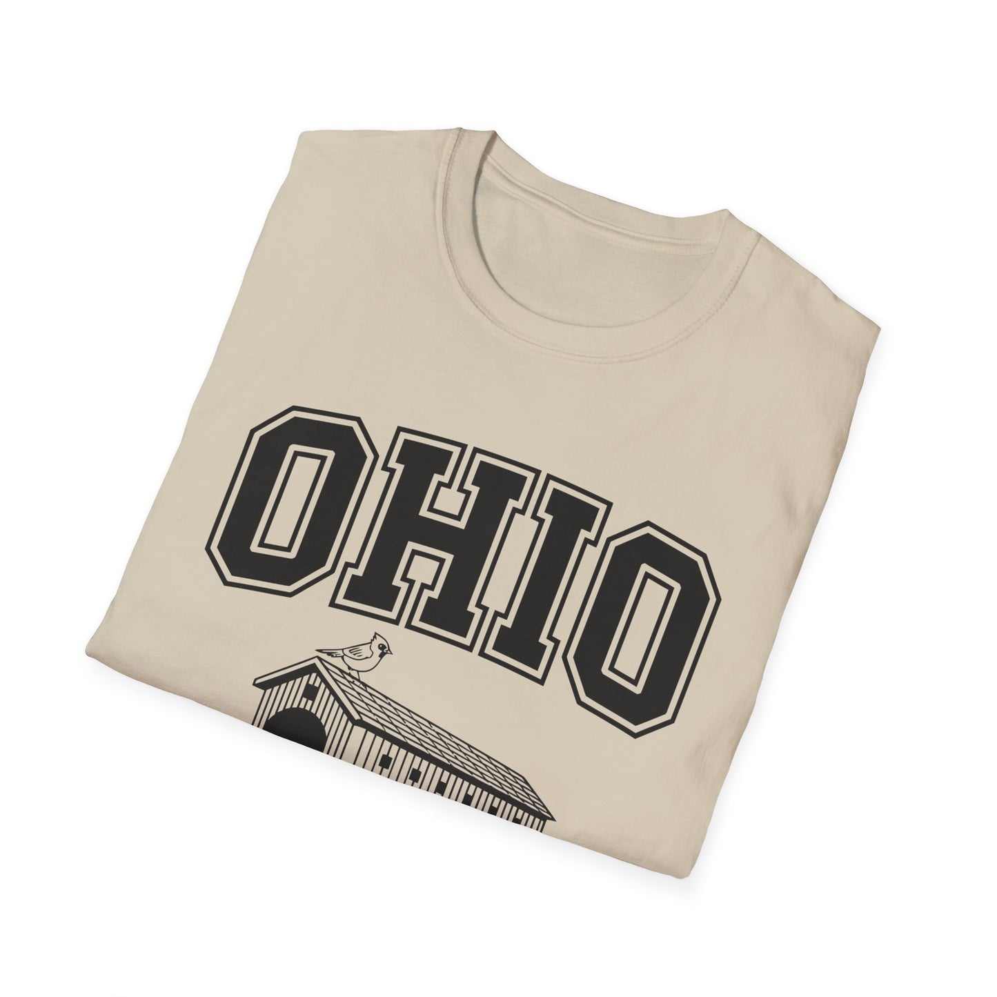 Vintage Ohio T-Shirt, Buckeye State Tee, Unisex Graphic Shirt, Ohio Pride Apparel, Gift for Ohioans