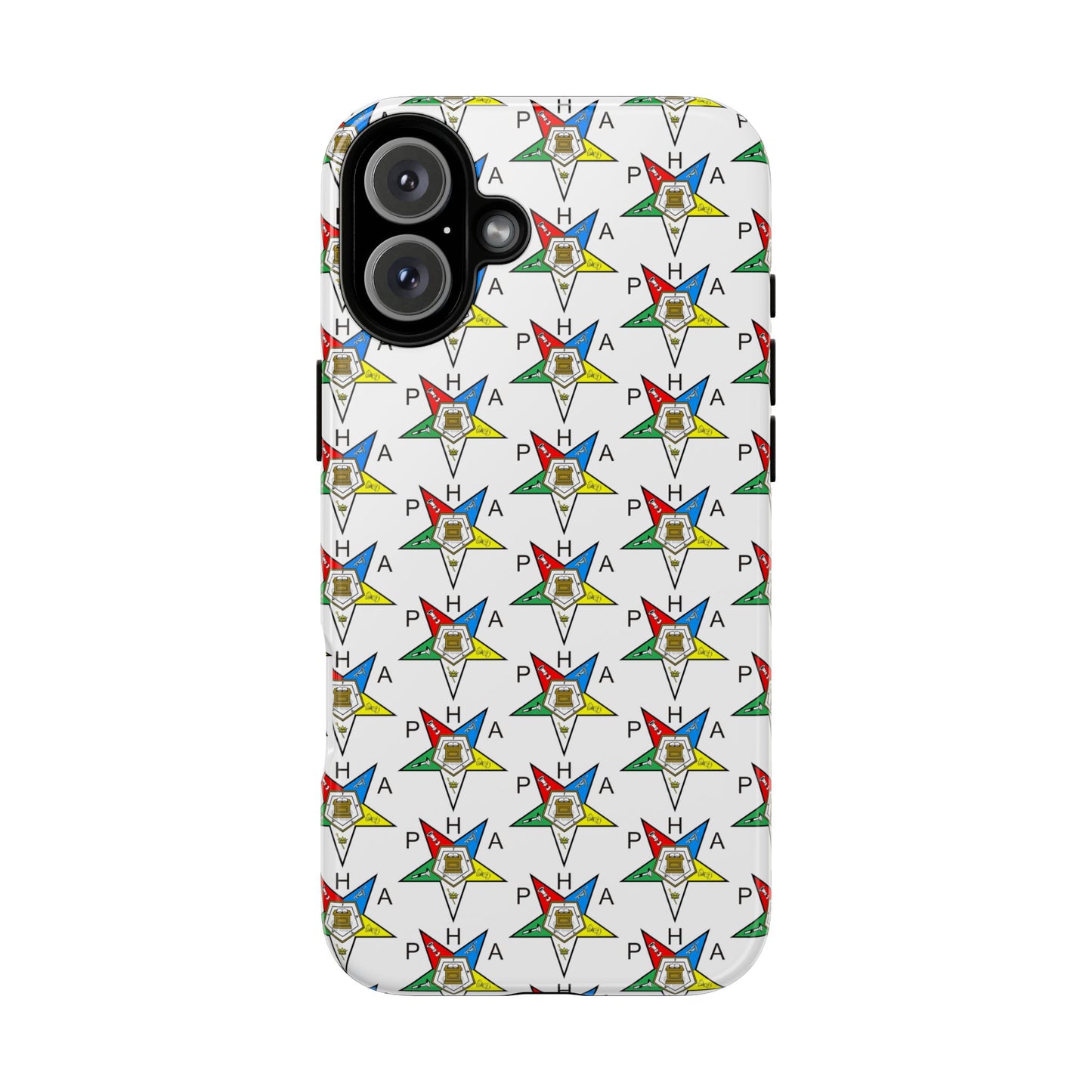 Colorful Phone Case for Tough Cases Lovers, Customizable Phone Accessories, Unique Gift, Durable Phone Cover, Fun Patterned Case