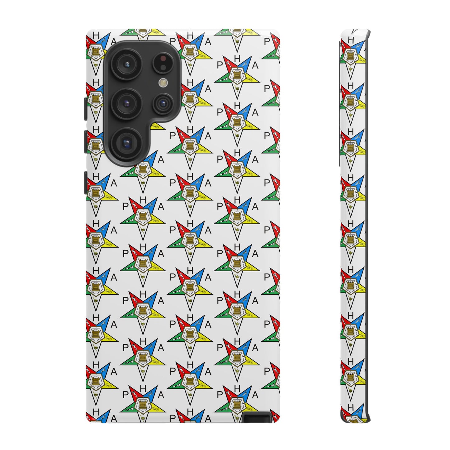 Colorful Phone Case for Tough Cases Lovers, Customizable Phone Accessories, Unique Gift, Durable Phone Cover, Fun Patterned Case