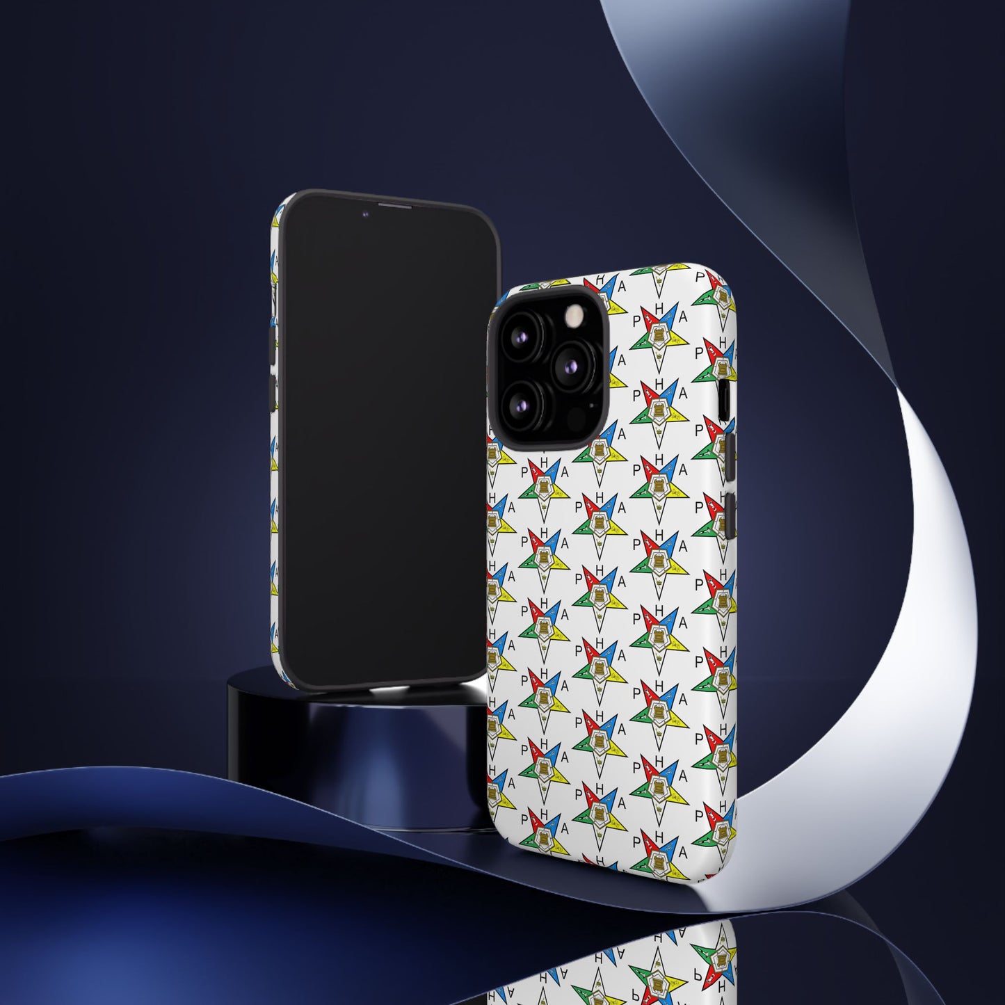 Colorful Phone Case for Tough Cases Lovers, Customizable Phone Accessories, Unique Gift, Durable Phone Cover, Fun Patterned Case
