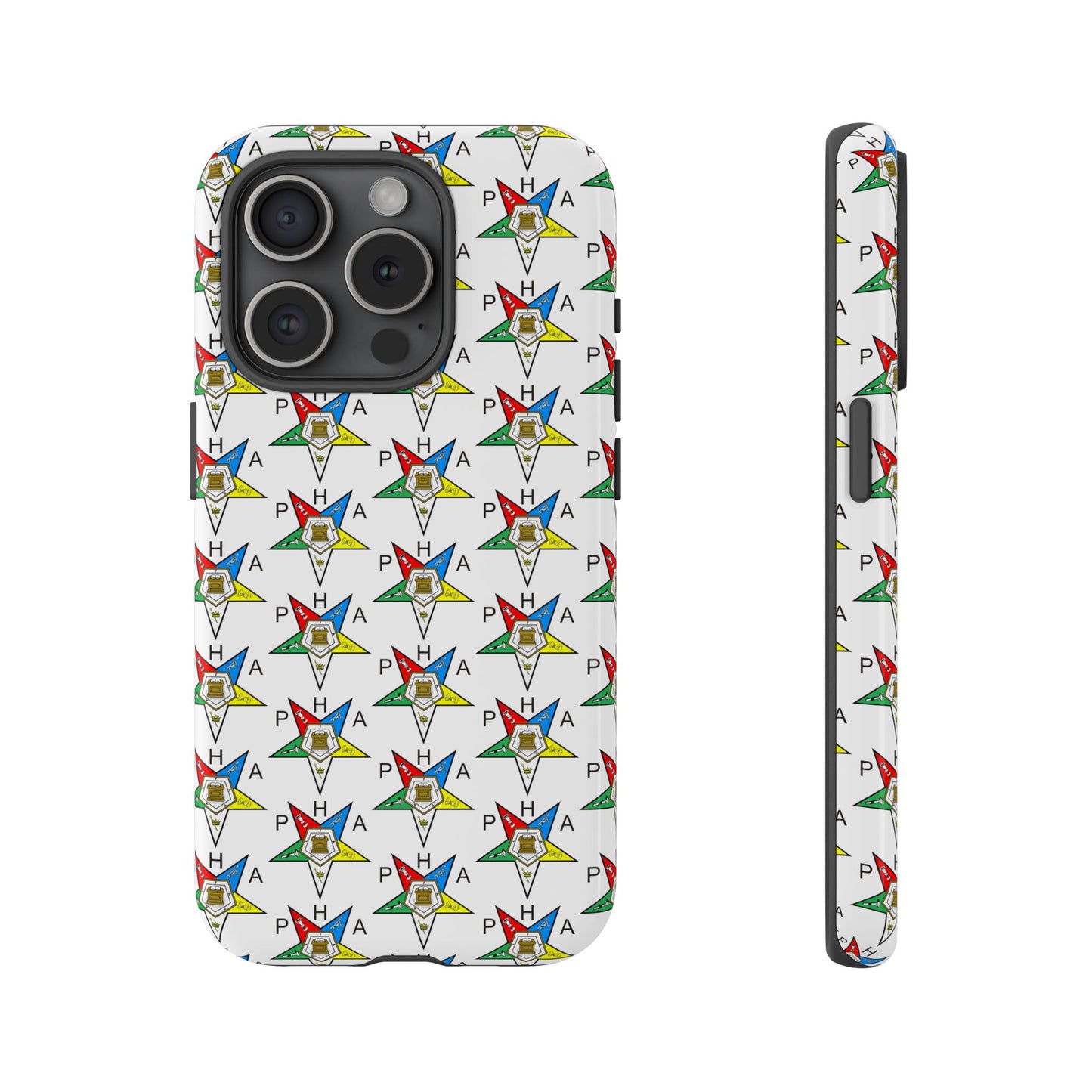 Colorful Phone Case for Tough Cases Lovers, Customizable Phone Accessories, Unique Gift, Durable Phone Cover, Fun Patterned Case