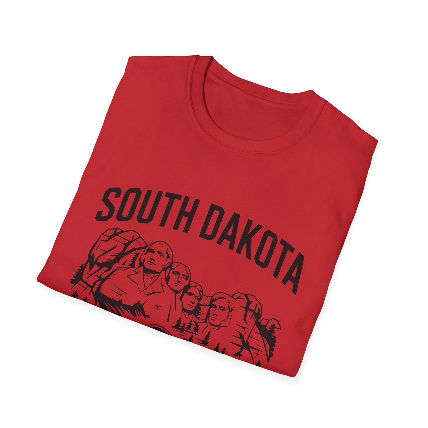 South Dakota Vintage T-Shirt, Unisex Graphic Tee, Midwest Souvenir Shirt, State Pride Apparel, Travel Gift for Him and Her