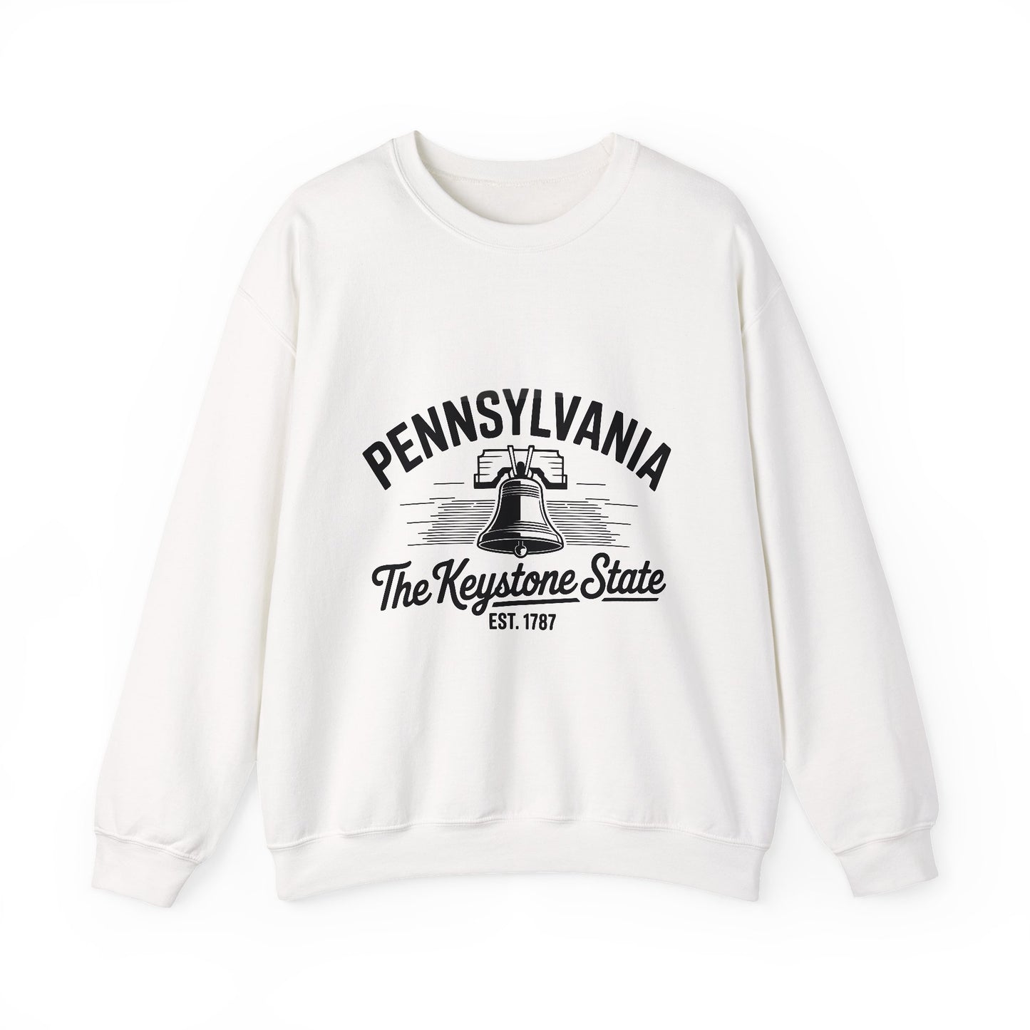 Pennsylvania Crewneck Sweatshirt, Cozy State Pride Apparel, Unisex Sweatshirt, Perfect for Gift Giving, Casual Outfit
