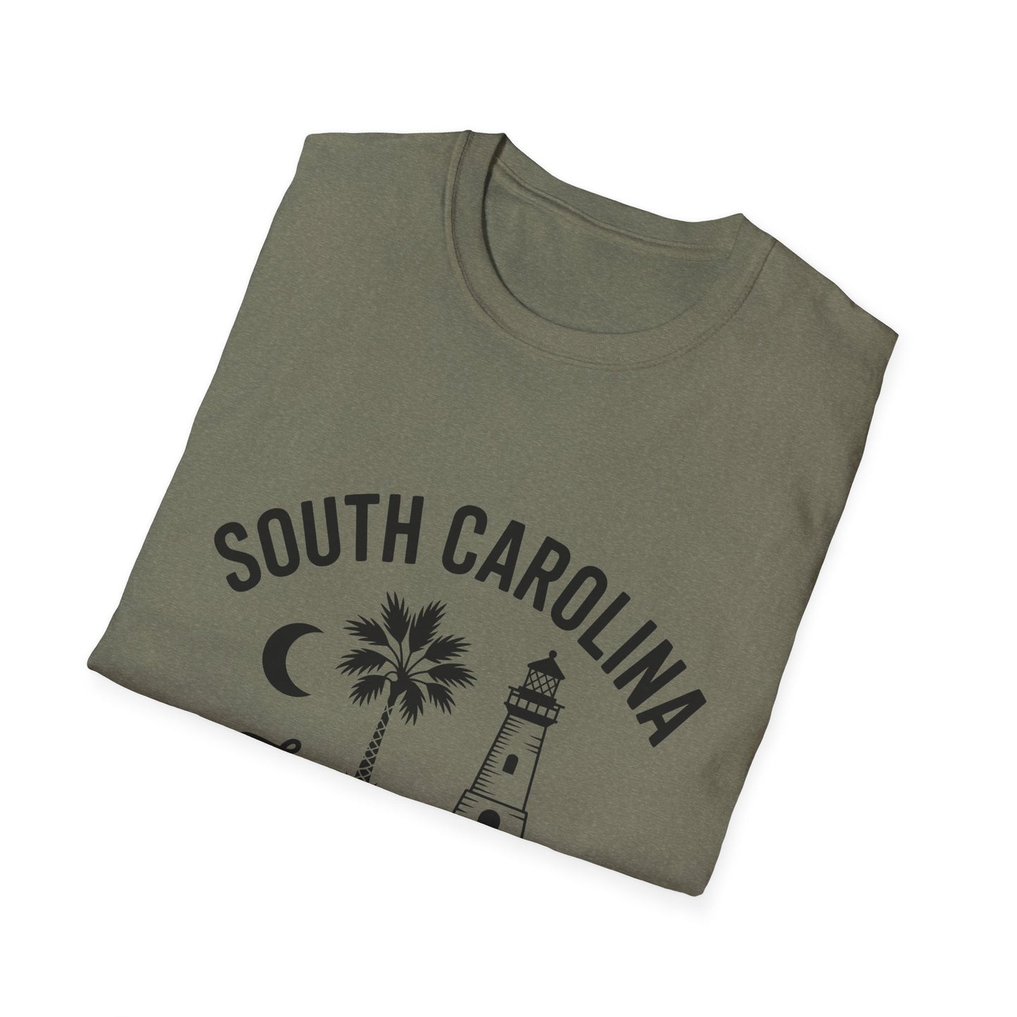 South Carolina Palmetto State T-Shirt, Cool State Pride Tee, Unisex Graphic Shirt, Vacation Souvenir Top, Gifts for Travelers