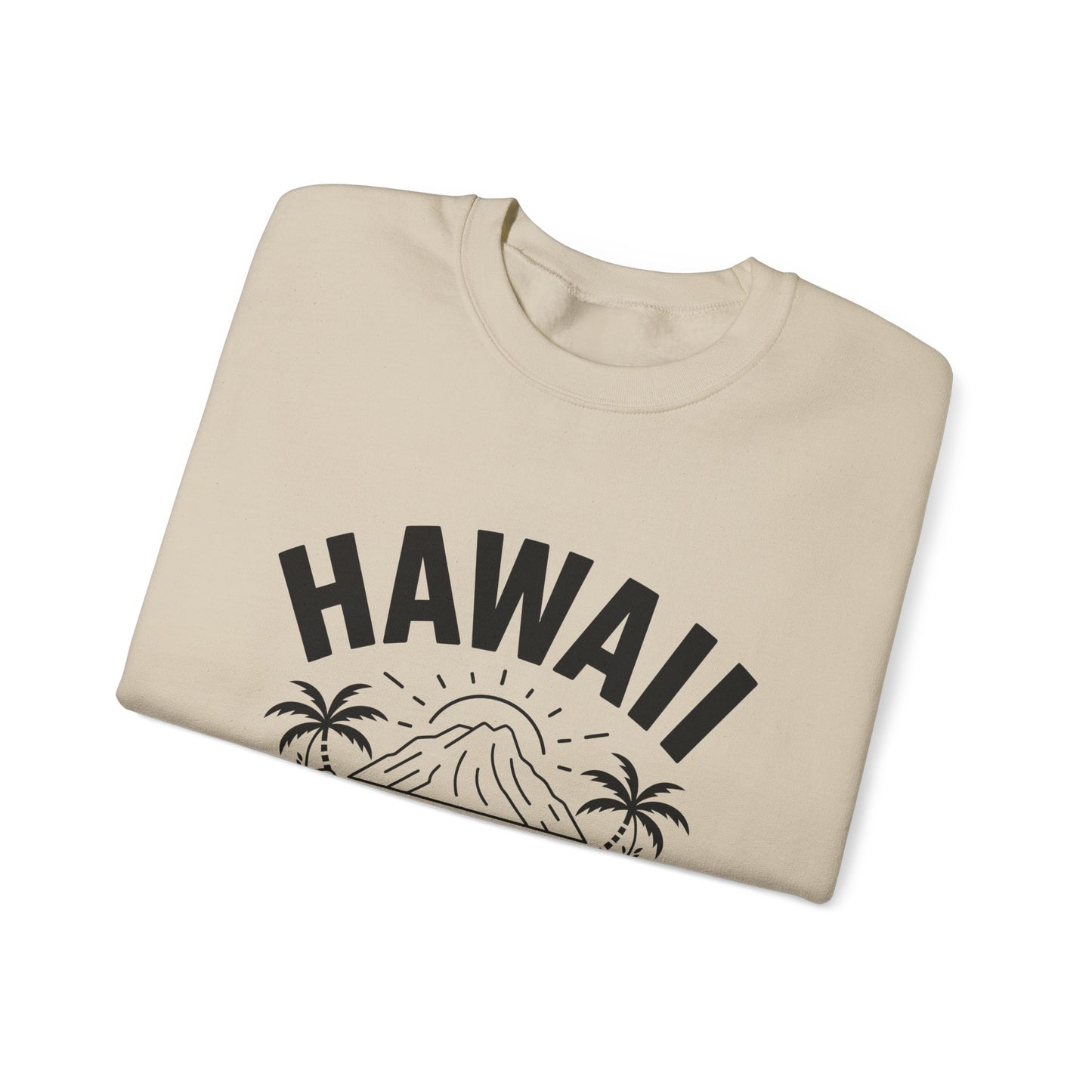 Hawaii Aloha Crewneck Sweatshirt, Beach Vibes, Vacation Apparel, Casual Style, Gift for Travelers, Summer Fashion, Cozy Wear