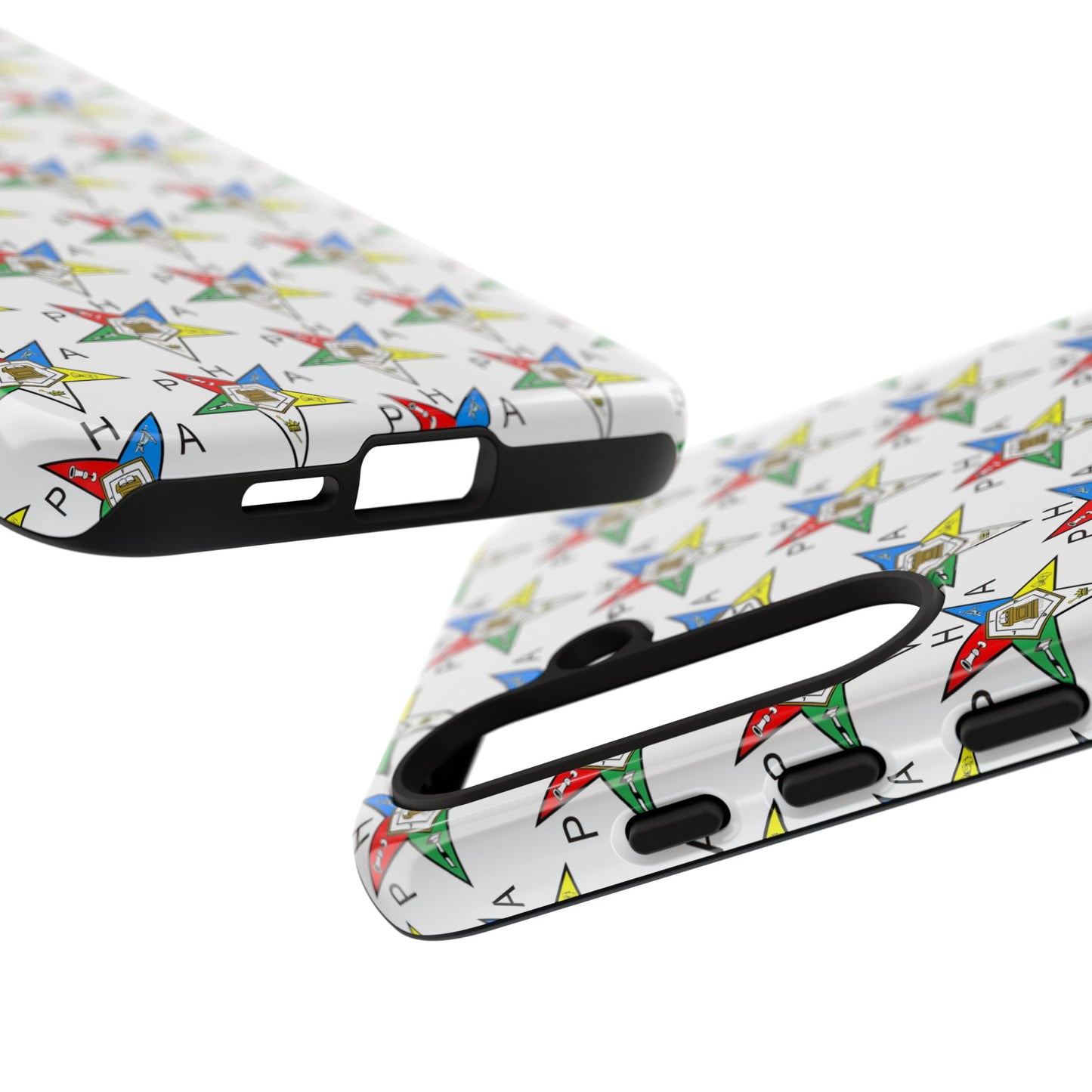 Colorful Phone Case for Tough Cases Lovers, Customizable Phone Accessories, Unique Gift, Durable Phone Cover, Fun Patterned Case
