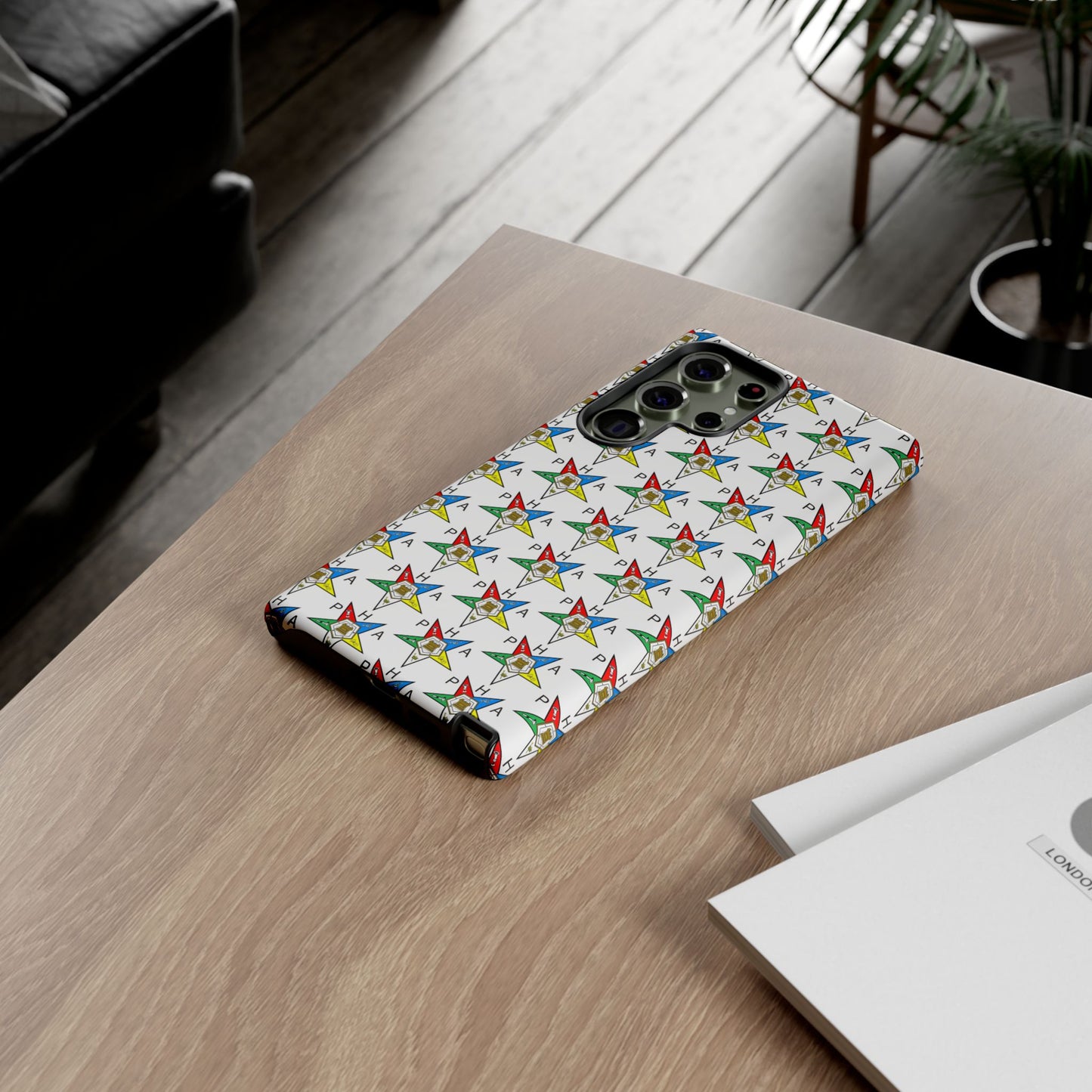 Colorful Phone Case for Tough Cases Lovers, Customizable Phone Accessories, Unique Gift, Durable Phone Cover, Fun Patterned Case