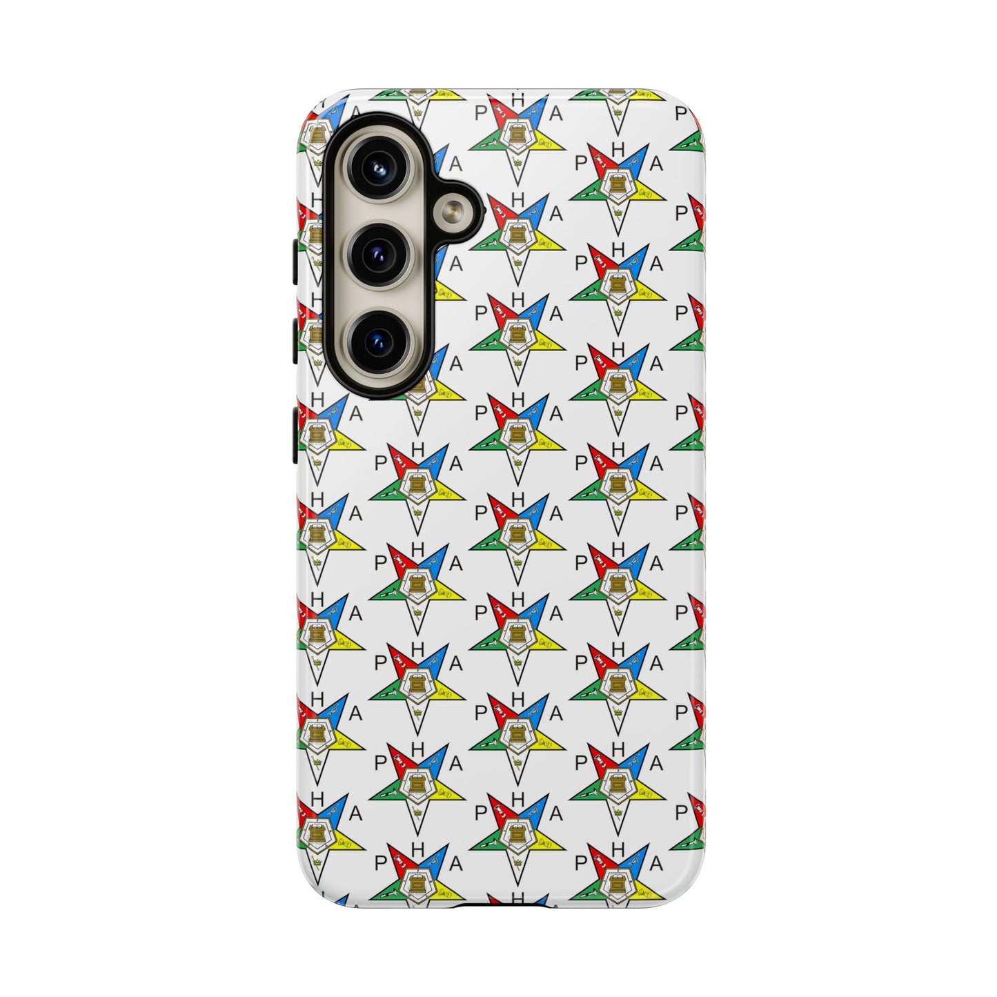Colorful Phone Case for Tough Cases Lovers, Customizable Phone Accessories, Unique Gift, Durable Phone Cover, Fun Patterned Case