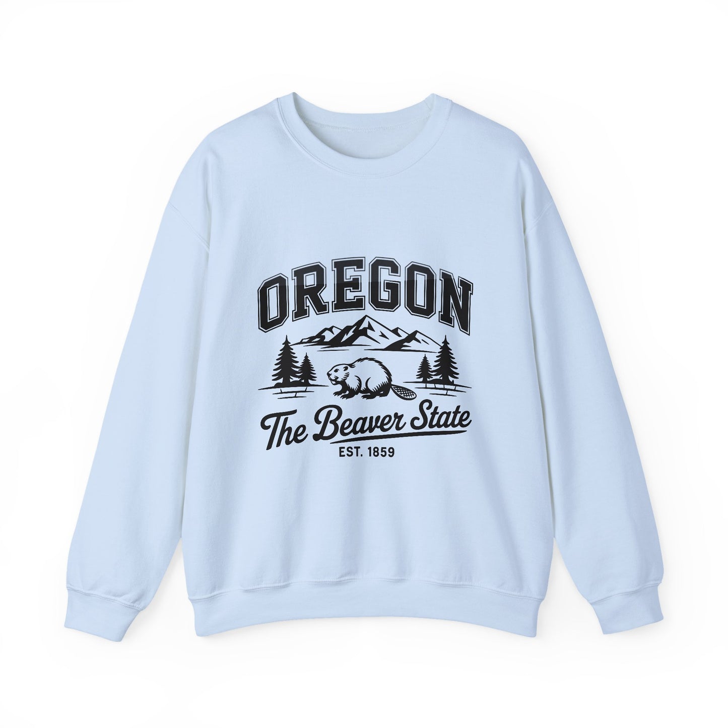 Oregon Adventure Sweatshirt - Cozy State Pride Crewneck, Great for Gifts, Travel, Fall, and Outdoor Lovers, Unisex Casual Wear