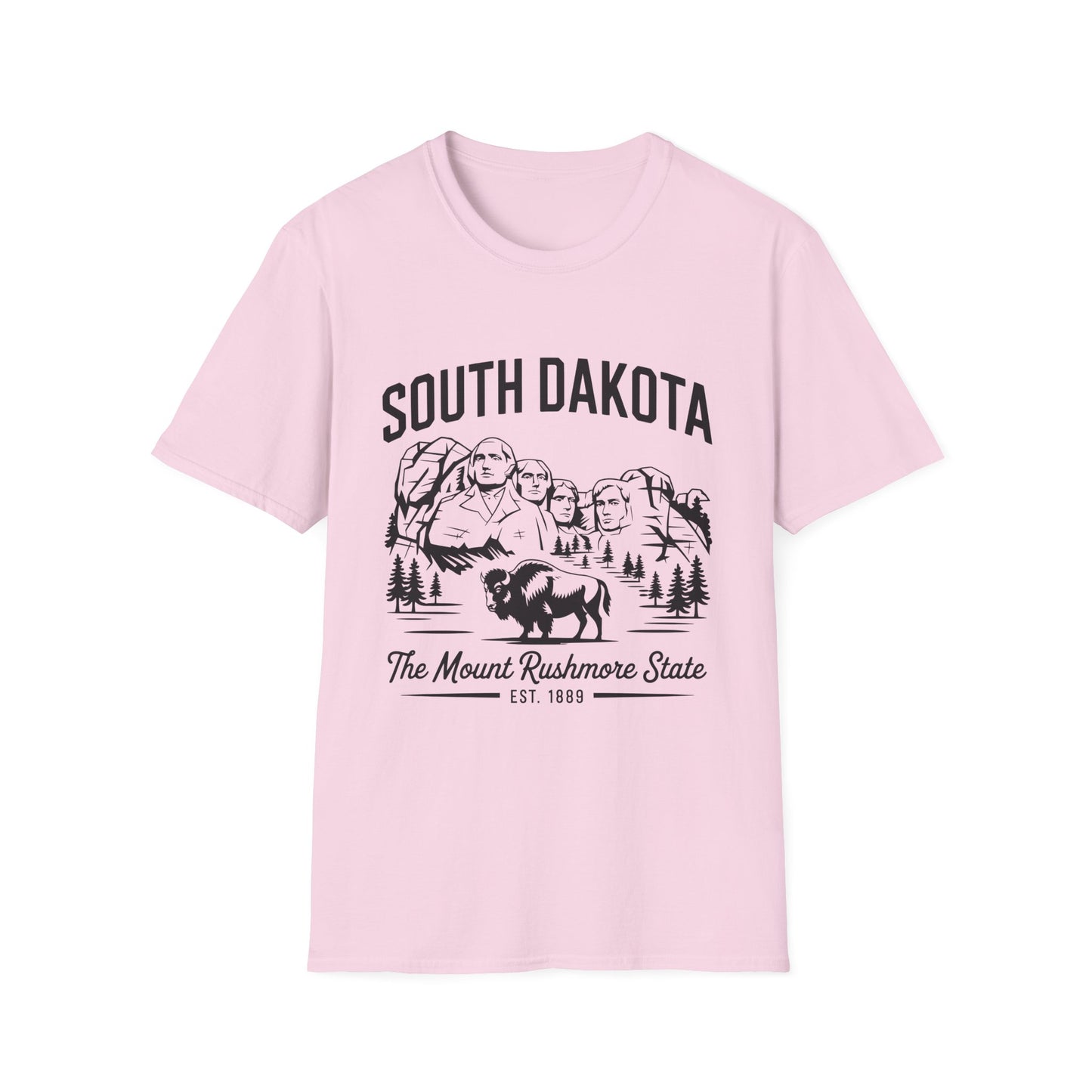 South Dakota Vintage T-Shirt, Unisex Graphic Tee, Midwest Souvenir Shirt, State Pride Apparel, Travel Gift for Him and Her