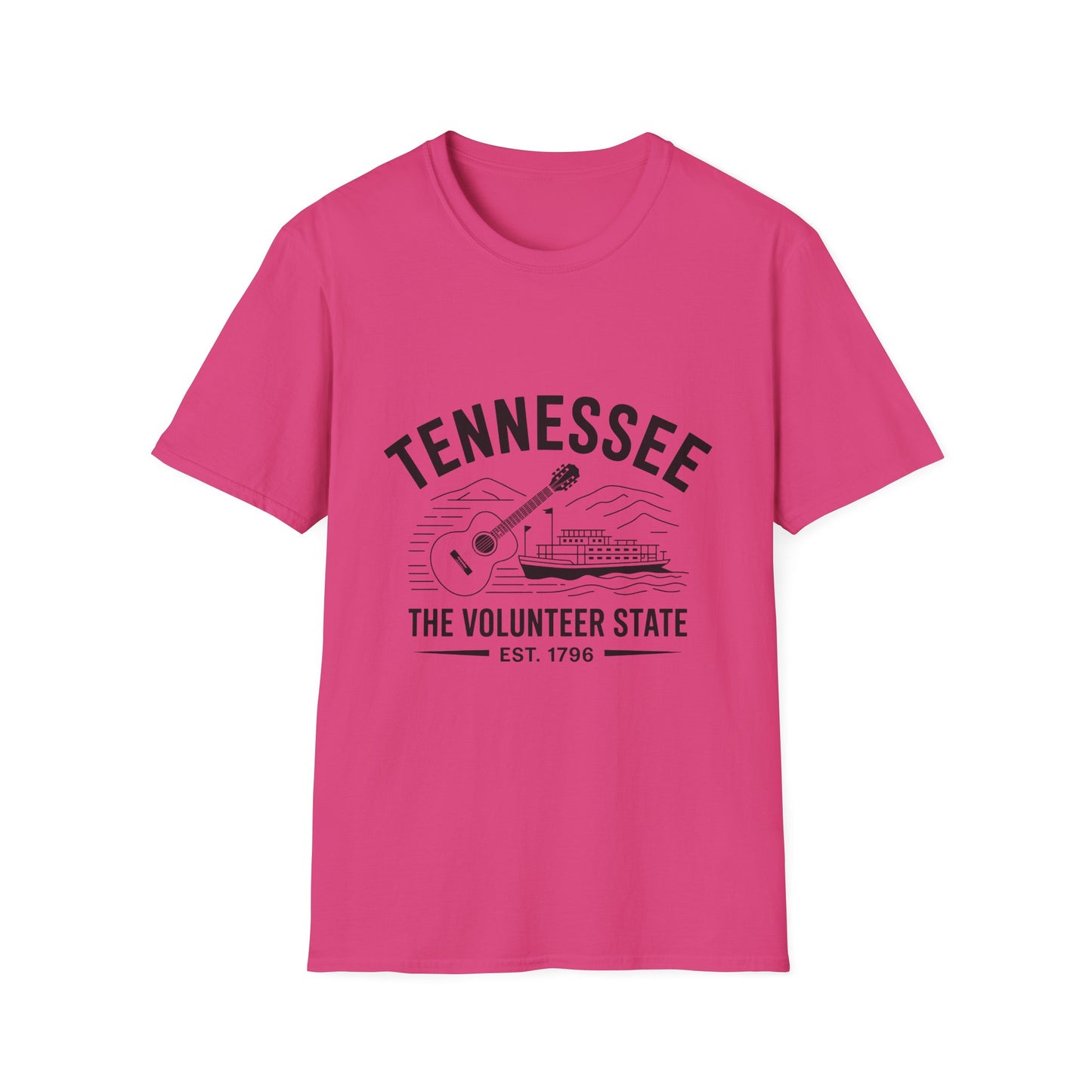 Tennessee Unisex T-Shirt - Vintage Style Southern Tee, Perfect for Gifting, Travel, Festivals, or Casual Wear