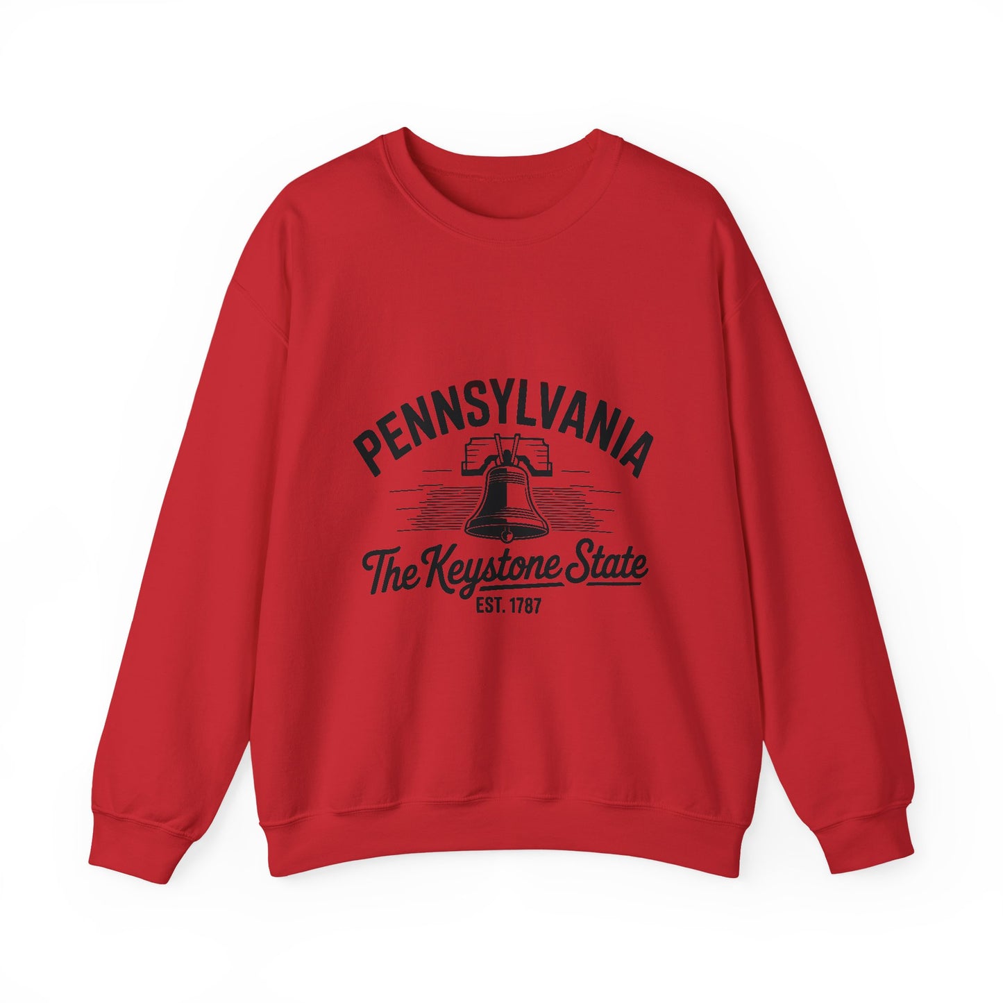 Pennsylvania Crewneck Sweatshirt, Cozy State Pride Apparel, Unisex Sweatshirt, Perfect for Gift Giving, Casual Outfit