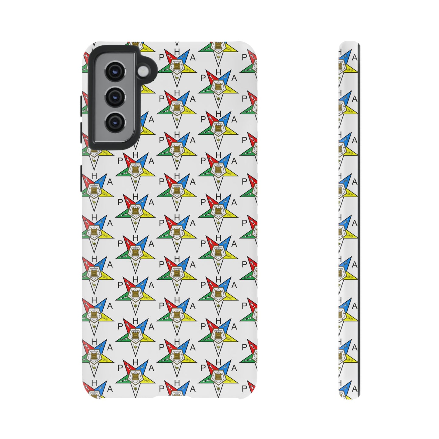 Colorful Phone Case for Tough Cases Lovers, Customizable Phone Accessories, Unique Gift, Durable Phone Cover, Fun Patterned Case