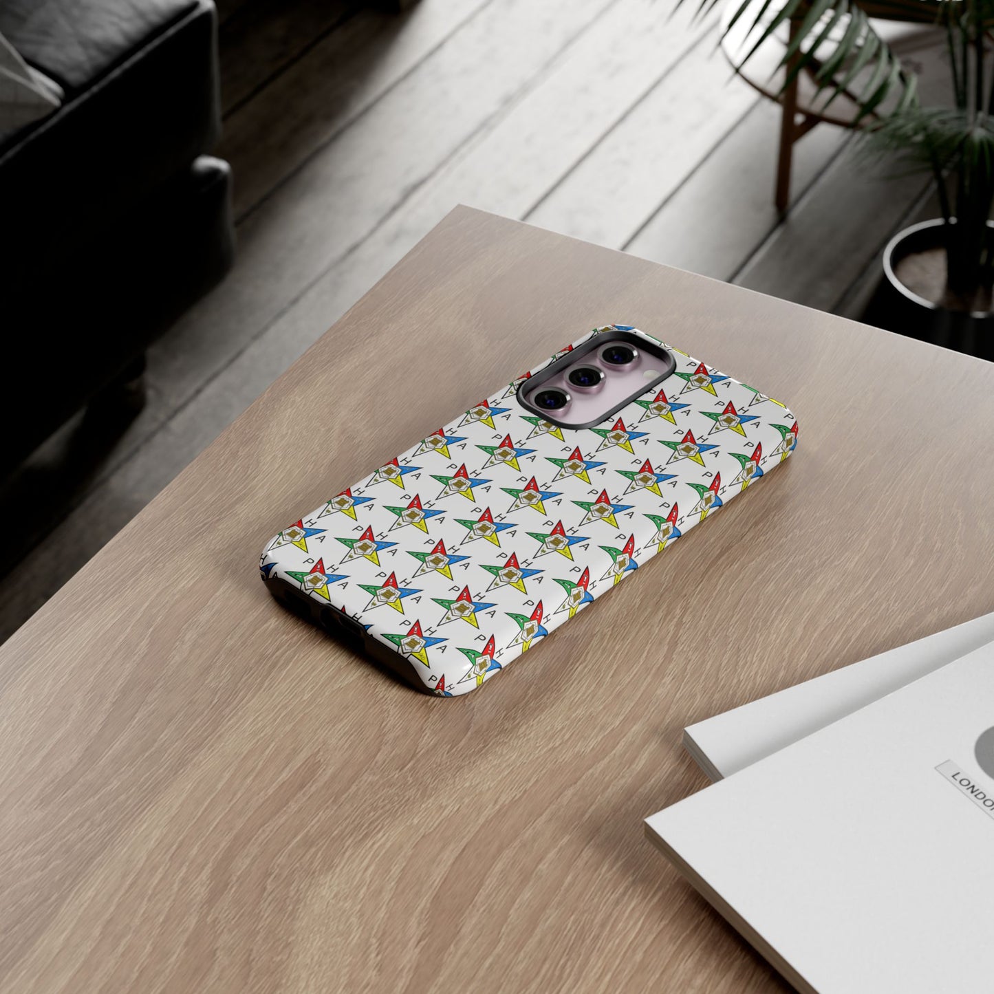 Colorful Phone Case for Tough Cases Lovers, Customizable Phone Accessories, Unique Gift, Durable Phone Cover, Fun Patterned Case