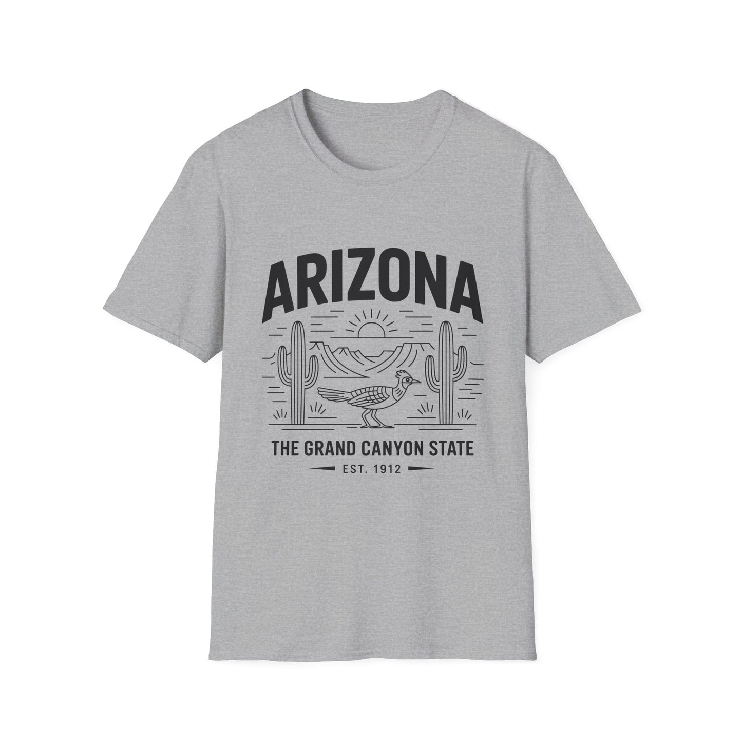 Arizona Grand Canyon State T-Shirt, Vintage Travel Tee, Summer Adventure Top, Unisex Graphic Shirt, Road Trip Essentials