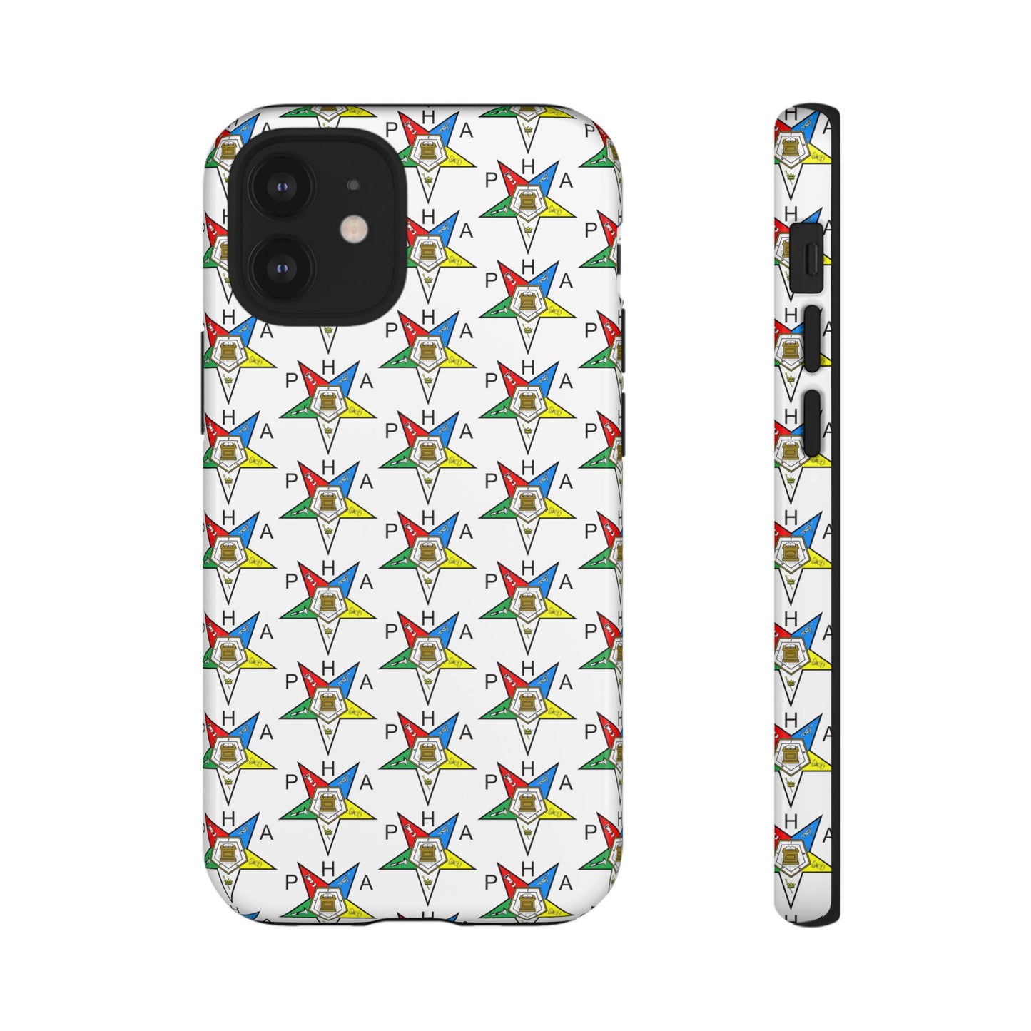 Colorful Phone Case for Tough Cases Lovers, Customizable Phone Accessories, Unique Gift, Durable Phone Cover, Fun Patterned Case