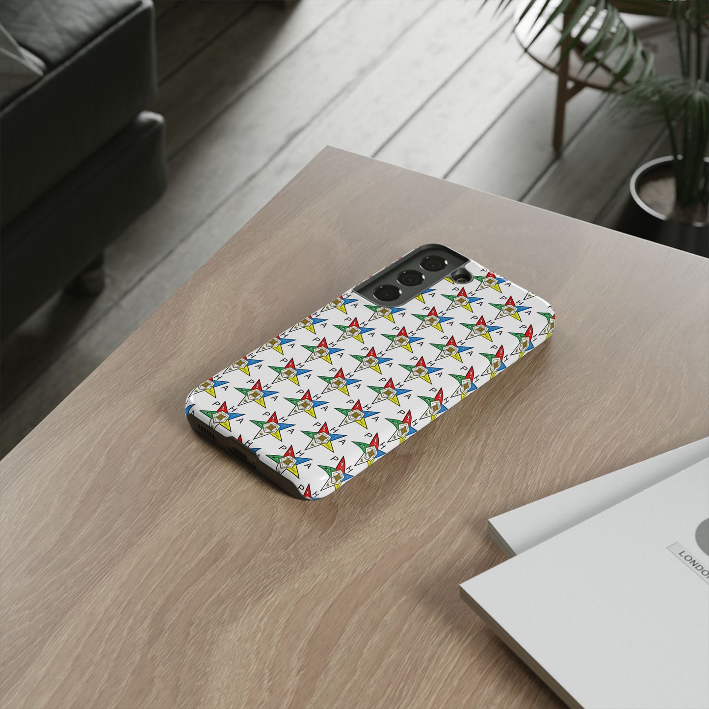 Colorful Phone Case for Tough Cases Lovers, Customizable Phone Accessories, Unique Gift, Durable Phone Cover, Fun Patterned Case
