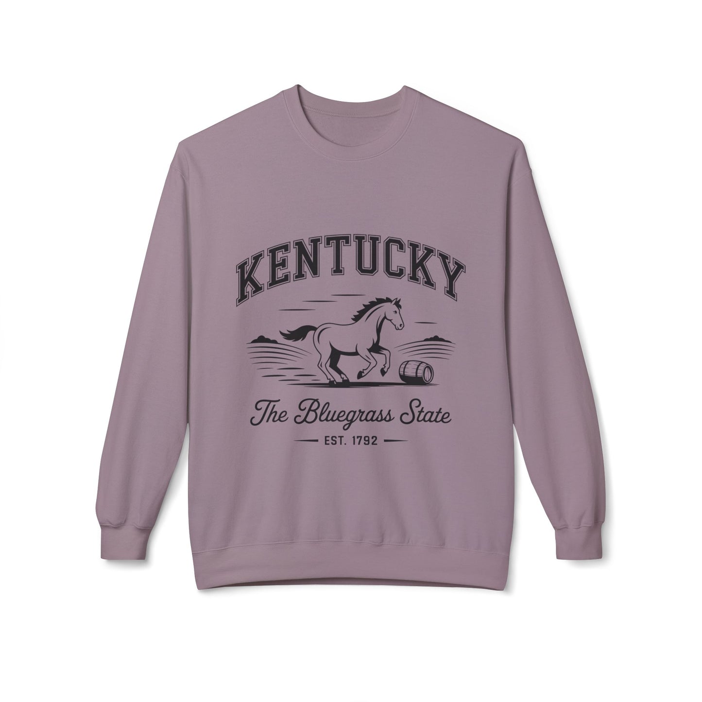 Kentucky Vintage Fleece Sweatshirt, Cozy Crewneck for Fans, Perfect for Gifts, Warm Fall Layer, Kentucky Pride Apparel