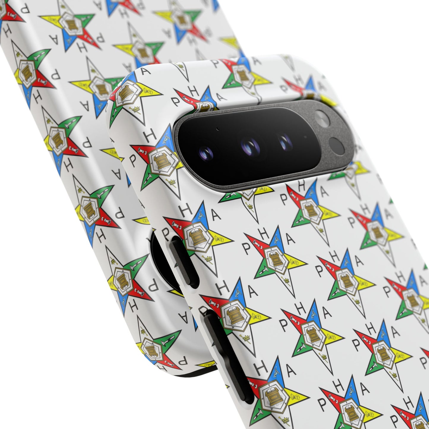 Colorful Phone Case for Tough Cases Lovers, Customizable Phone Accessories, Unique Gift, Durable Phone Cover, Fun Patterned Case