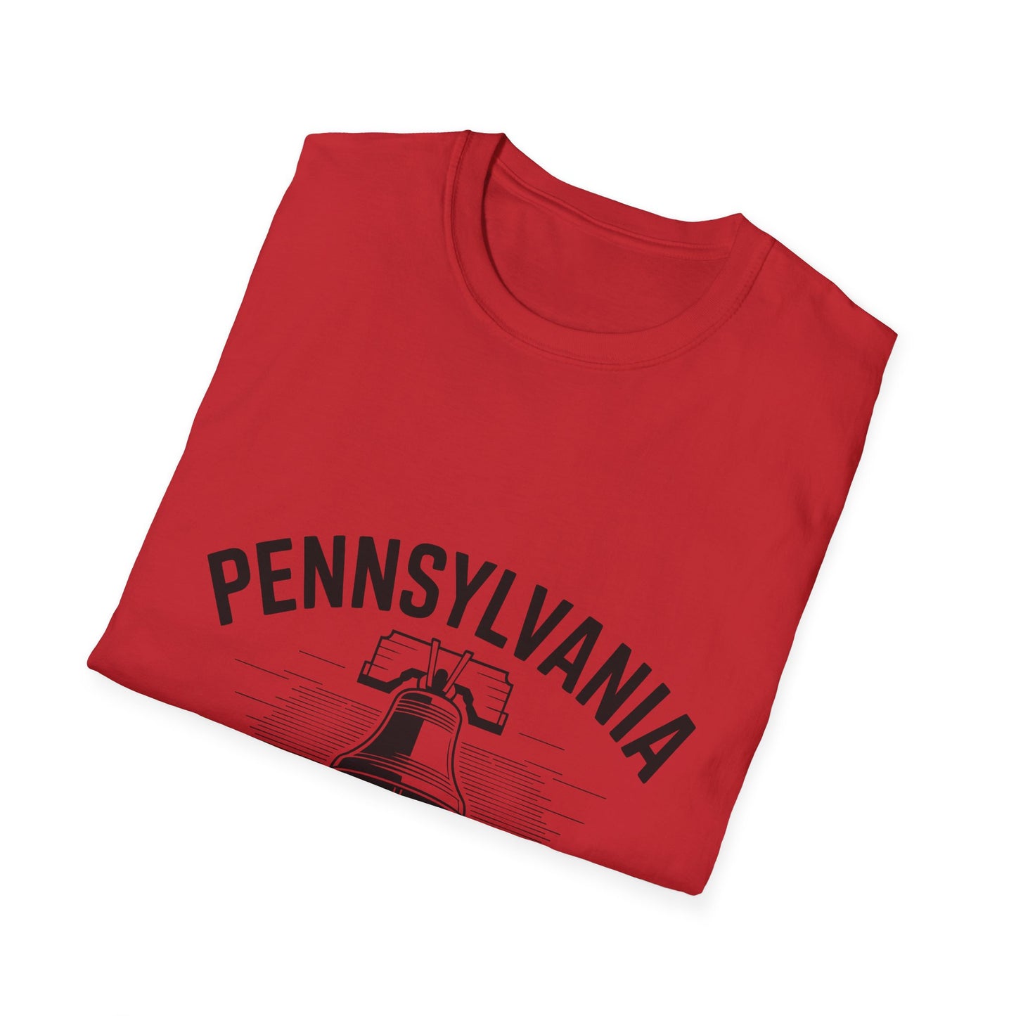 Pennsylvania Keystone State T-Shirt, Unisex Tee, Travel Souvenir, State Pride, Gift for Pennsylvanians, Casual Wear, Summer Fashion
