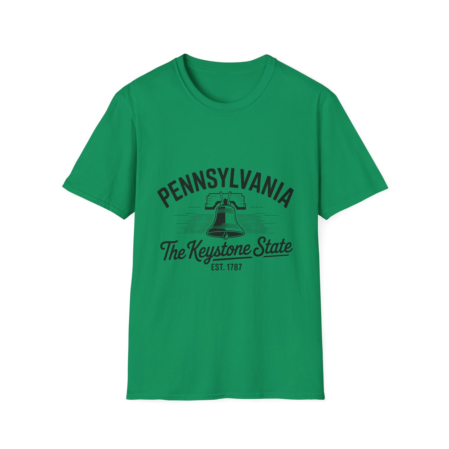 Pennsylvania Keystone State T-Shirt, Unisex Tee, Travel Souvenir, State Pride, Gift for Pennsylvanians, Casual Wear, Summer Fashion