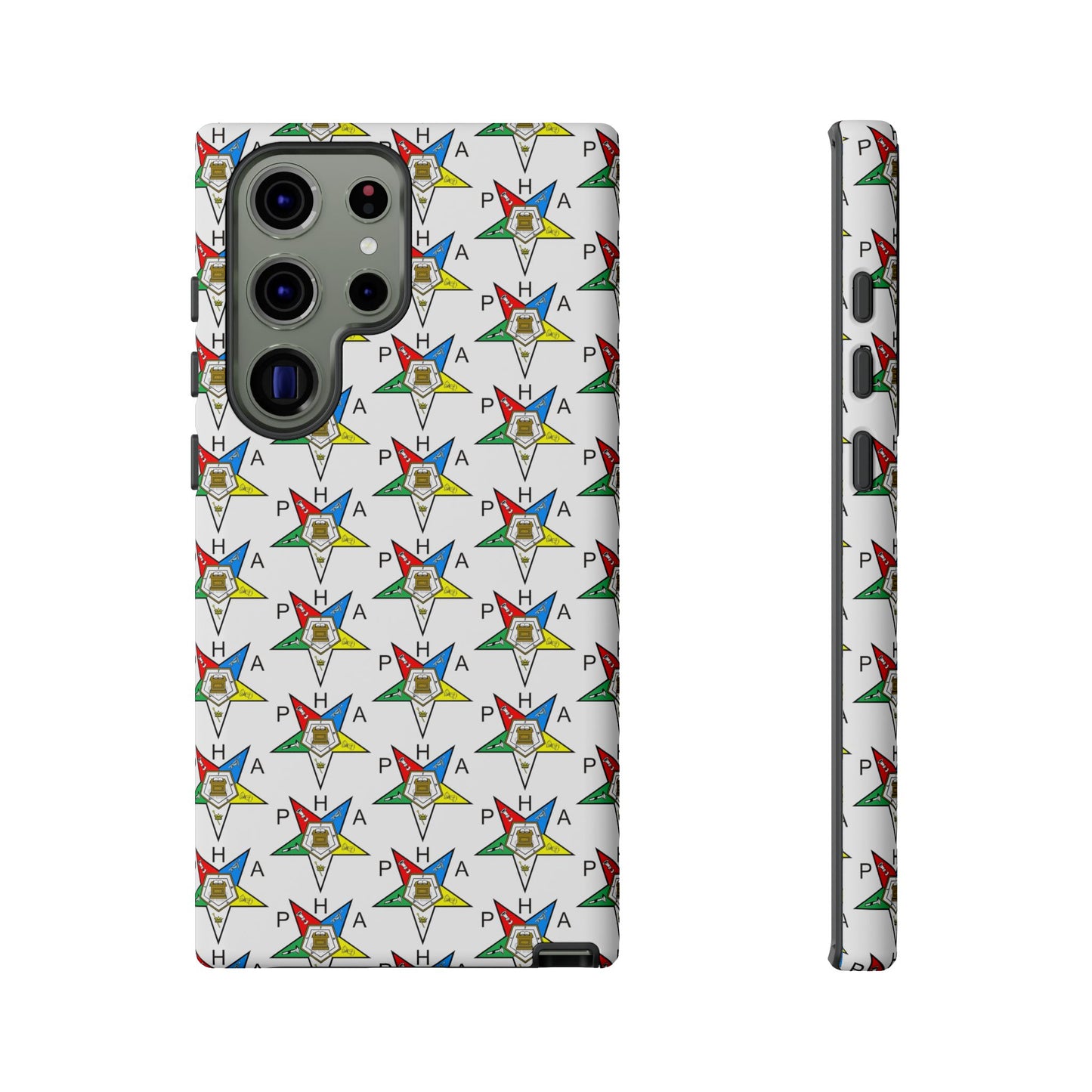 Colorful Phone Case for Tough Cases Lovers, Customizable Phone Accessories, Unique Gift, Durable Phone Cover, Fun Patterned Case