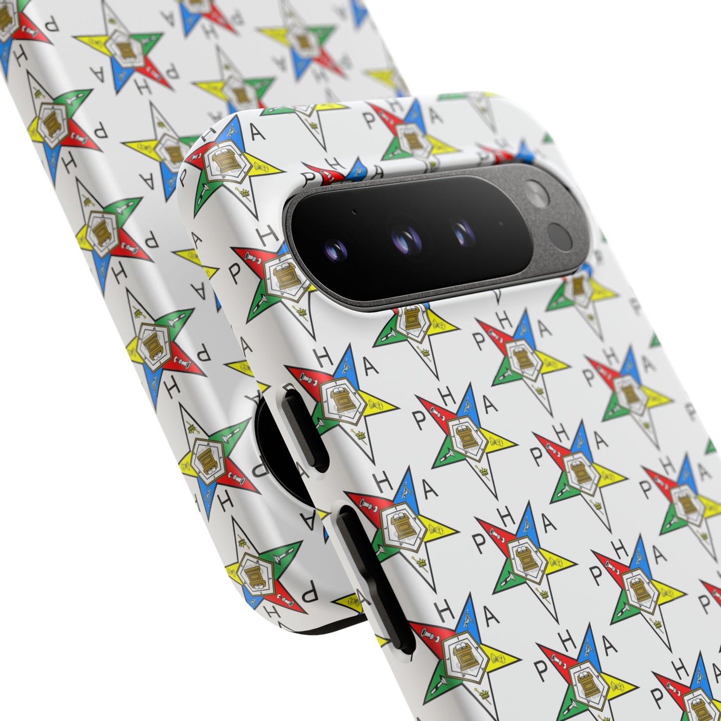 Colorful Phone Case for Tough Cases Lovers, Customizable Phone Accessories, Unique Gift, Durable Phone Cover, Fun Patterned Case