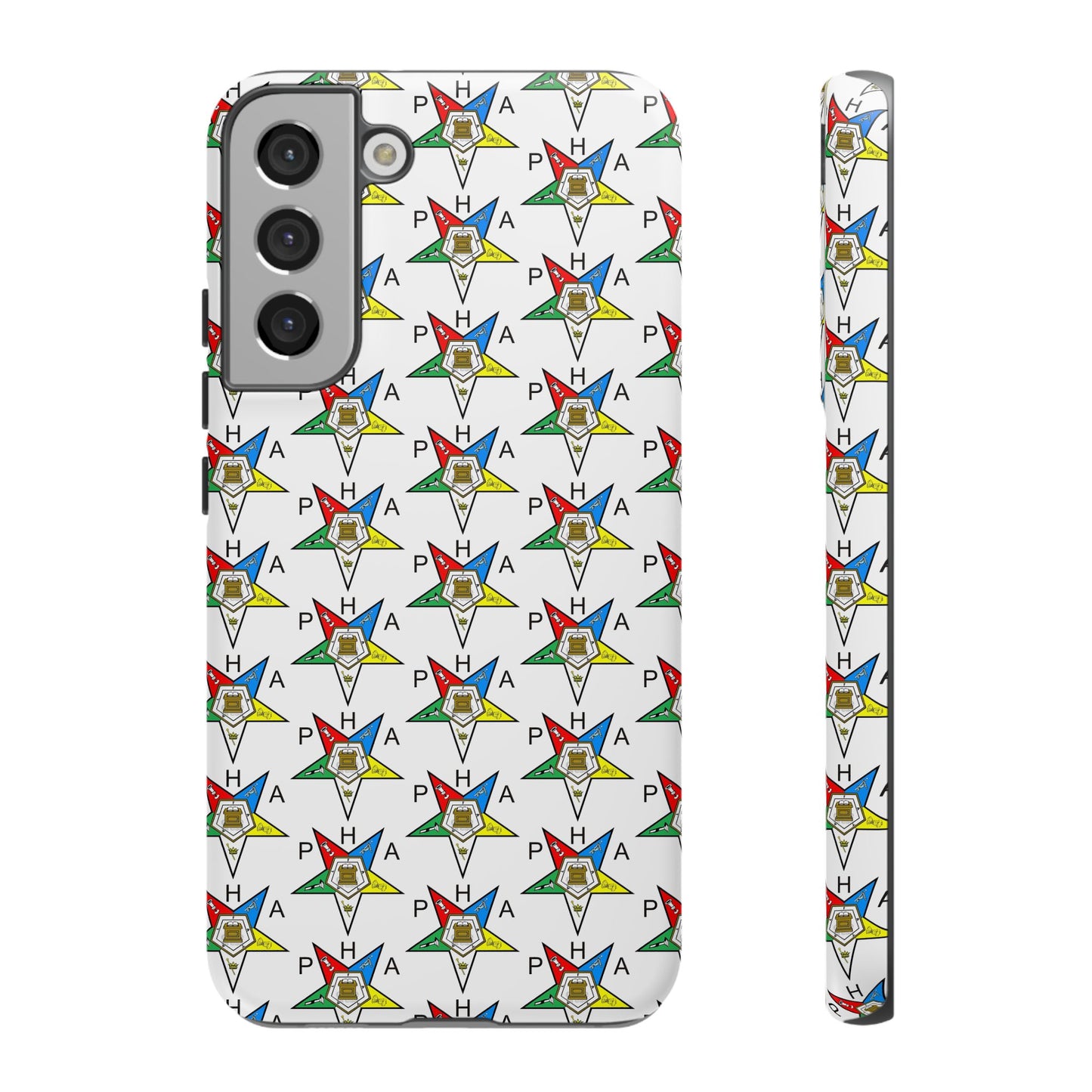 Colorful Phone Case for Tough Cases Lovers, Customizable Phone Accessories, Unique Gift, Durable Phone Cover, Fun Patterned Case