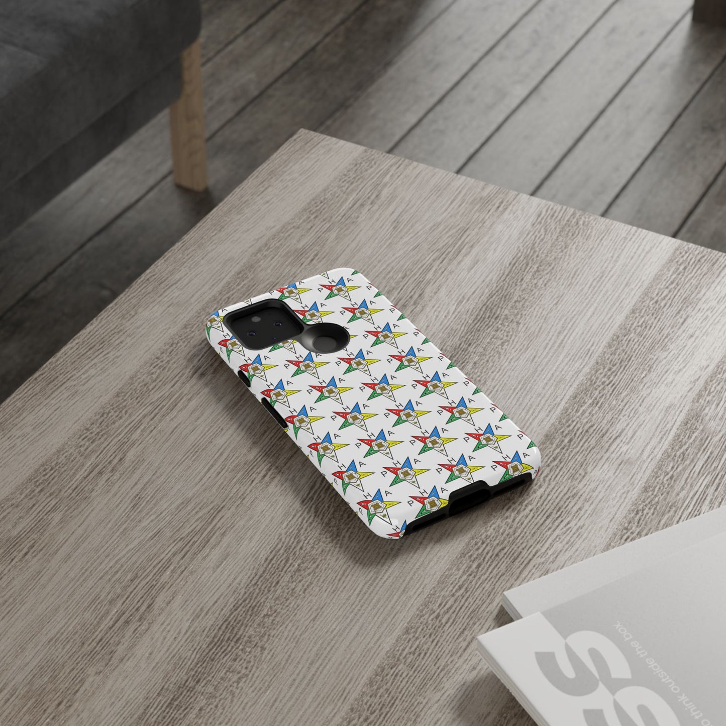 Colorful Phone Case for Tough Cases Lovers, Customizable Phone Accessories, Unique Gift, Durable Phone Cover, Fun Patterned Case