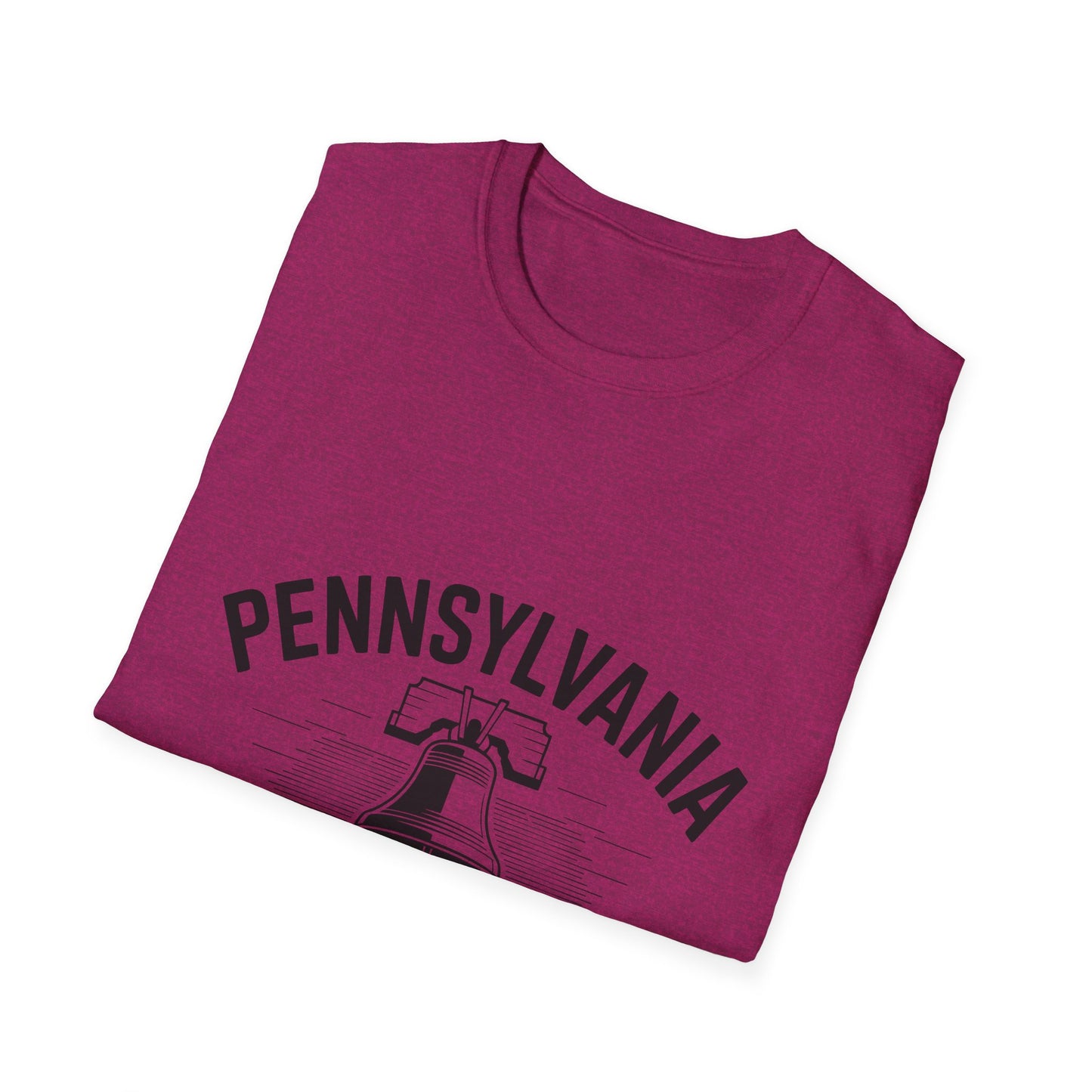 Pennsylvania Keystone State T-Shirt, Unisex Tee, Travel Souvenir, State Pride, Gift for Pennsylvanians, Casual Wear, Summer Fashion