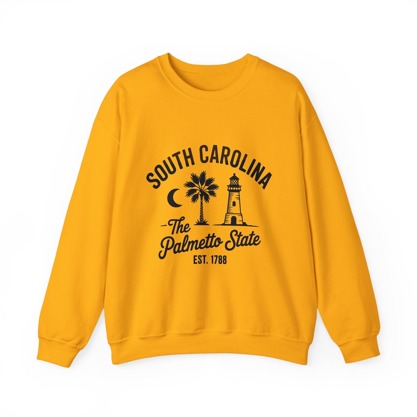 South Carolina Crewneck Sweatshirt | Cozy Unisex Sweatshirt for State Pride, Travel, Gifts, Holidays, Casual Wear