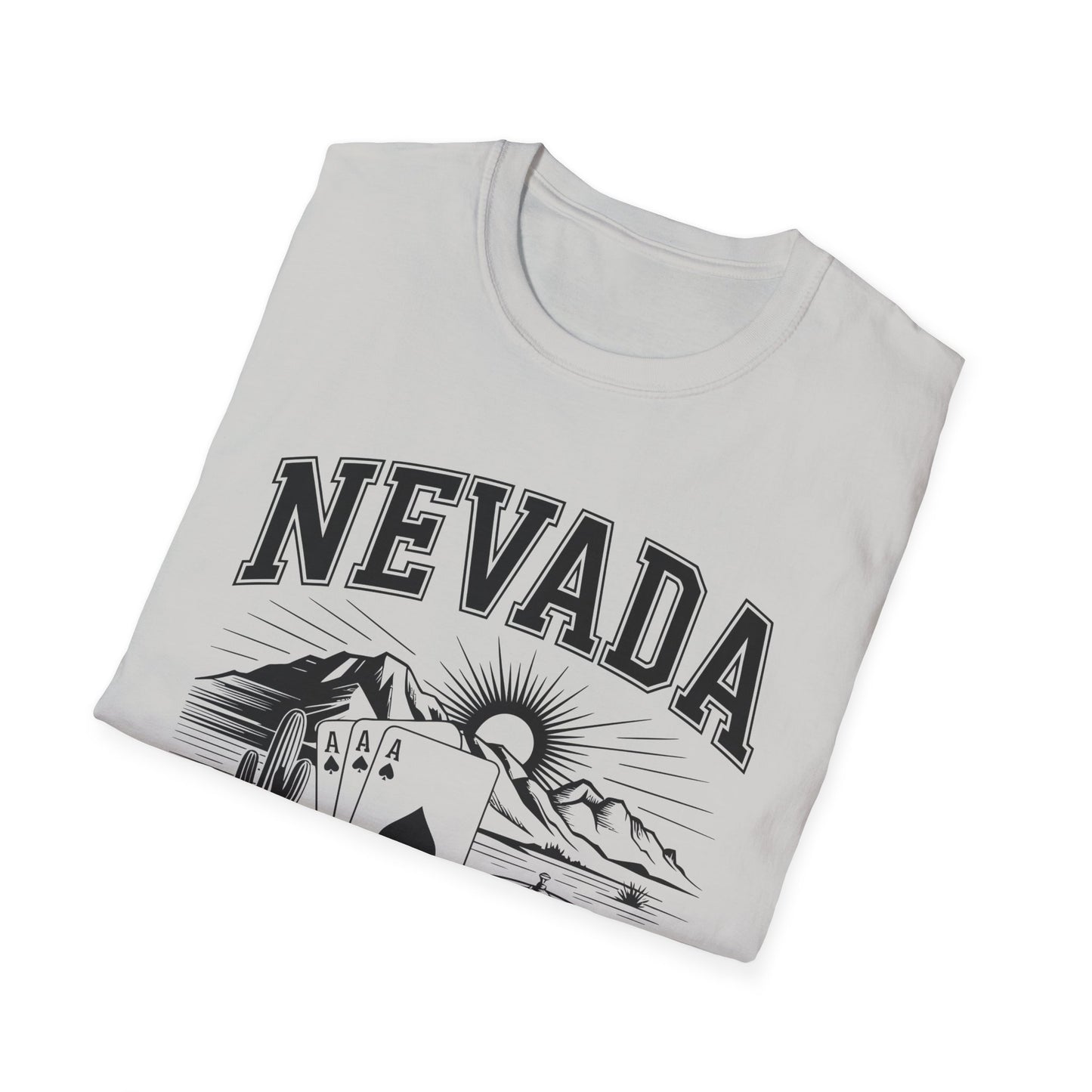 Nevada Vintage Graphic T-Shirt, Unisex Cool Tee, Casual Wear, Travel Souvenir, Gift for Nevada Lovers, Summer Style