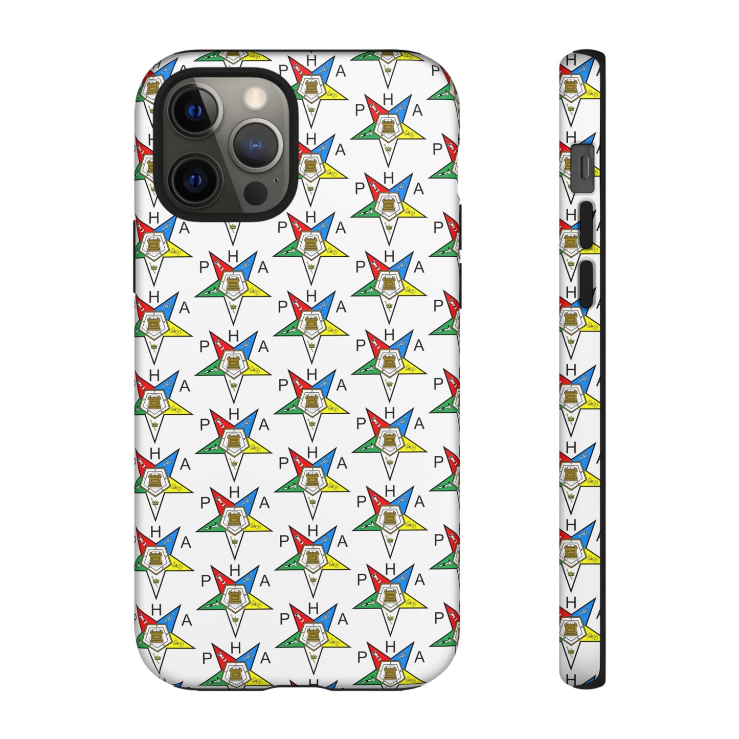 Colorful Phone Case for Tough Cases Lovers, Customizable Phone Accessories, Unique Gift, Durable Phone Cover, Fun Patterned Case