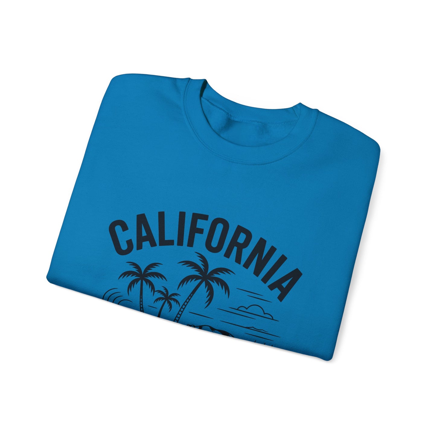 California Crewneck Sweatshirt, Cozy California Sweatshirt, Unisex Crewneck, Retro Gift, Casual Wear, Gift for Travel Lovers