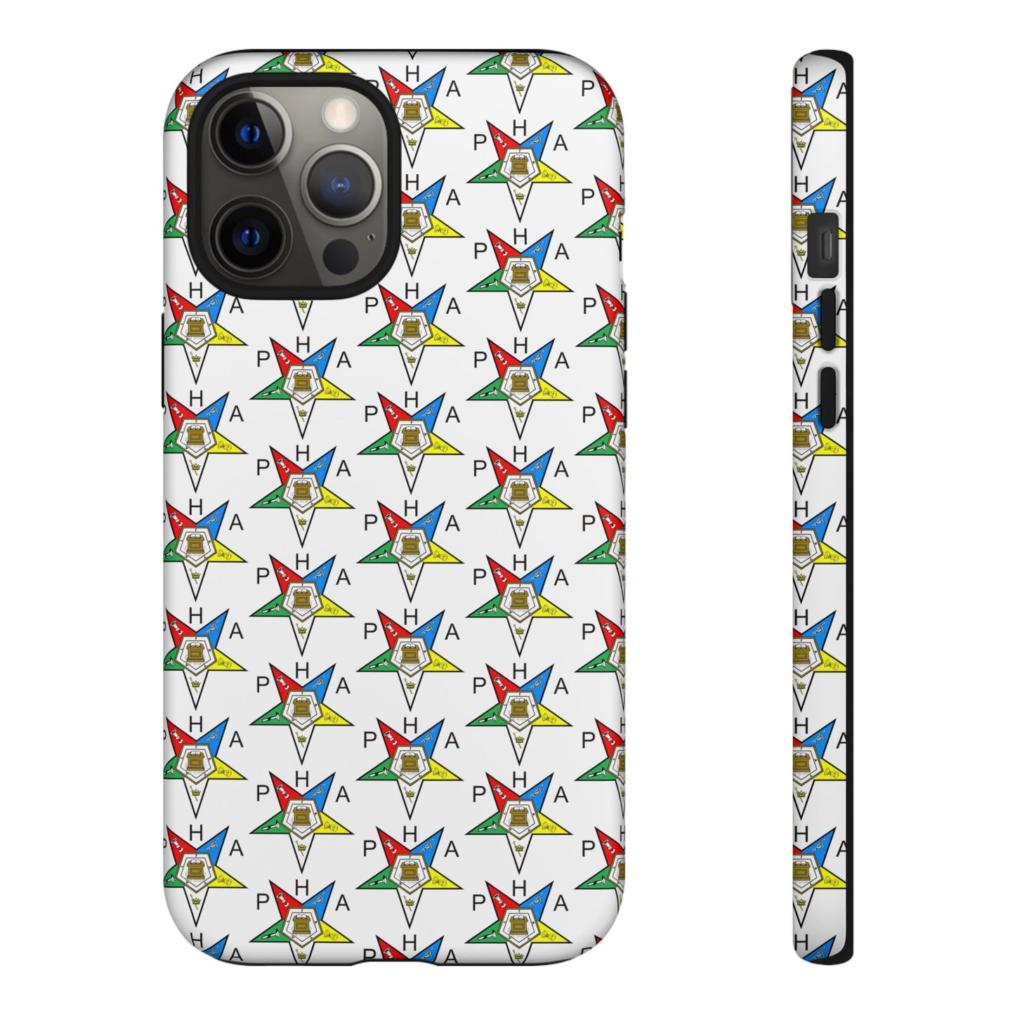 Colorful Phone Case for Tough Cases Lovers, Customizable Phone Accessories, Unique Gift, Durable Phone Cover, Fun Patterned Case