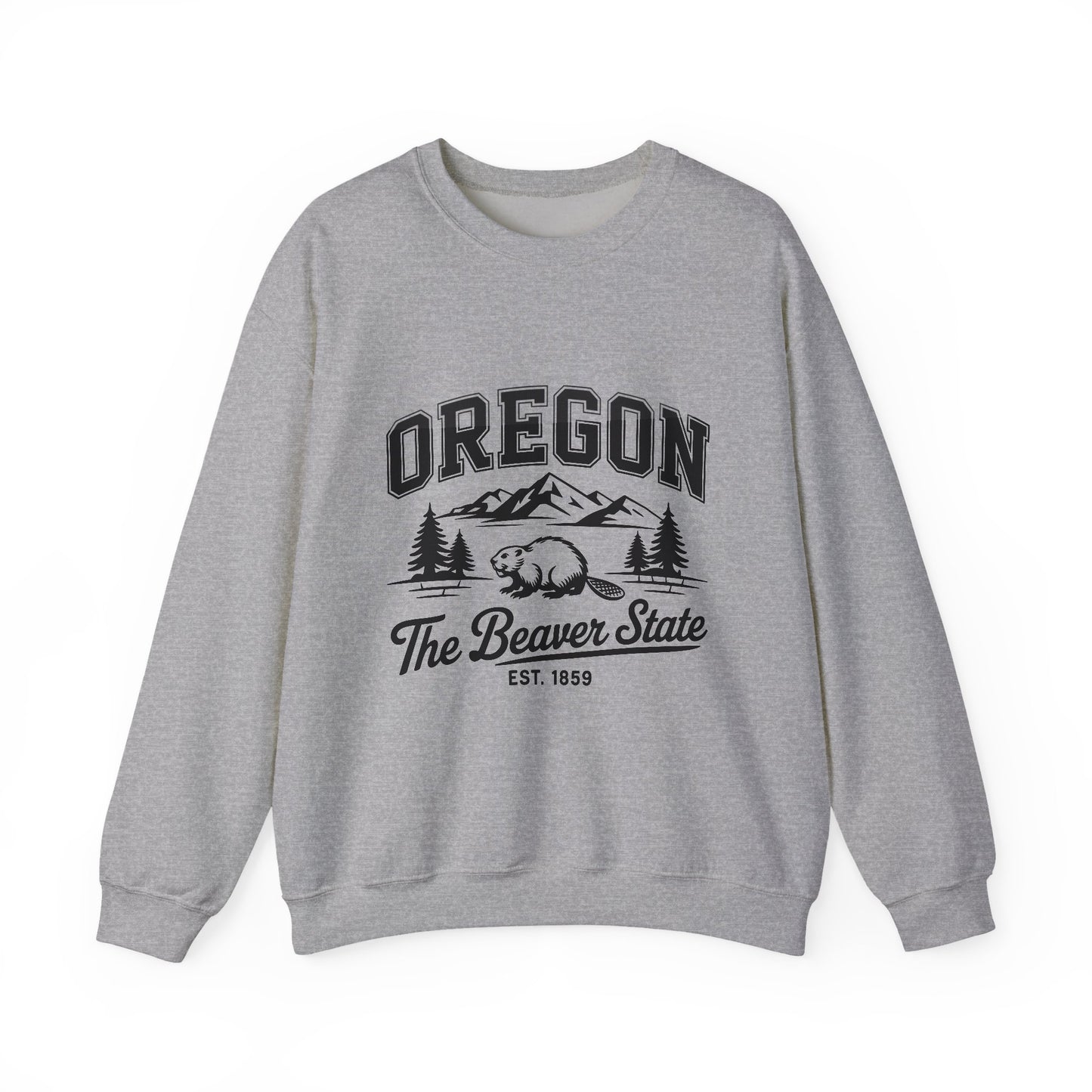 Oregon Adventure Sweatshirt - Cozy State Pride Crewneck, Great for Gifts, Travel, Fall, and Outdoor Lovers, Unisex Casual Wear